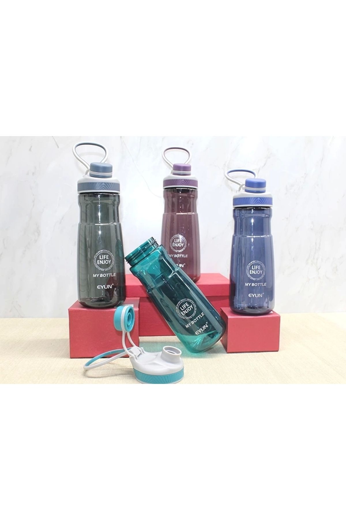 YNT İthalat Tutmalı Su Matarası 960 Ml Bpa İçermez Alk2953