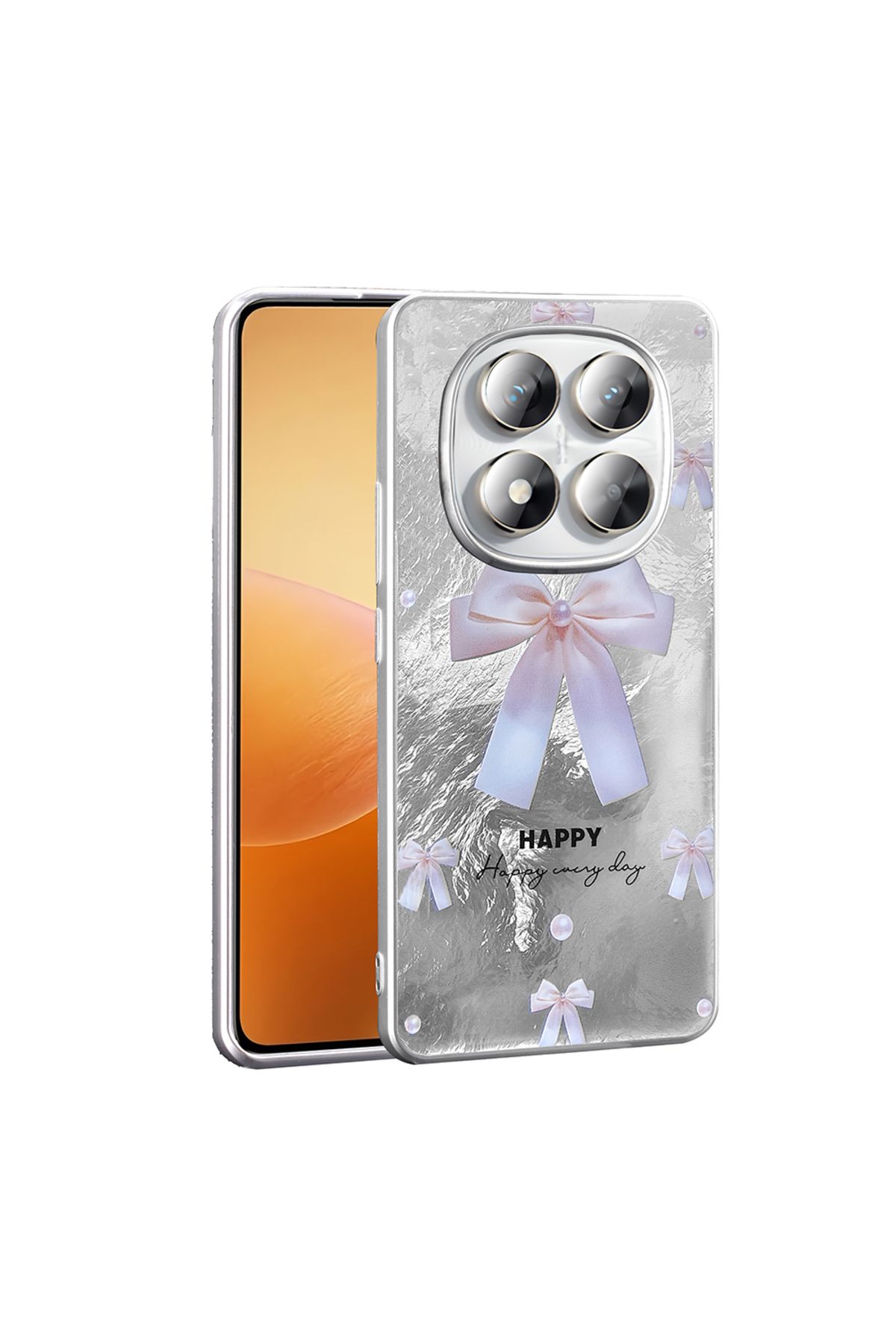 Başkenttekno Xiaomi Redmi Note 14 Pro Plus Kılıf Desenli Mep Kapak
