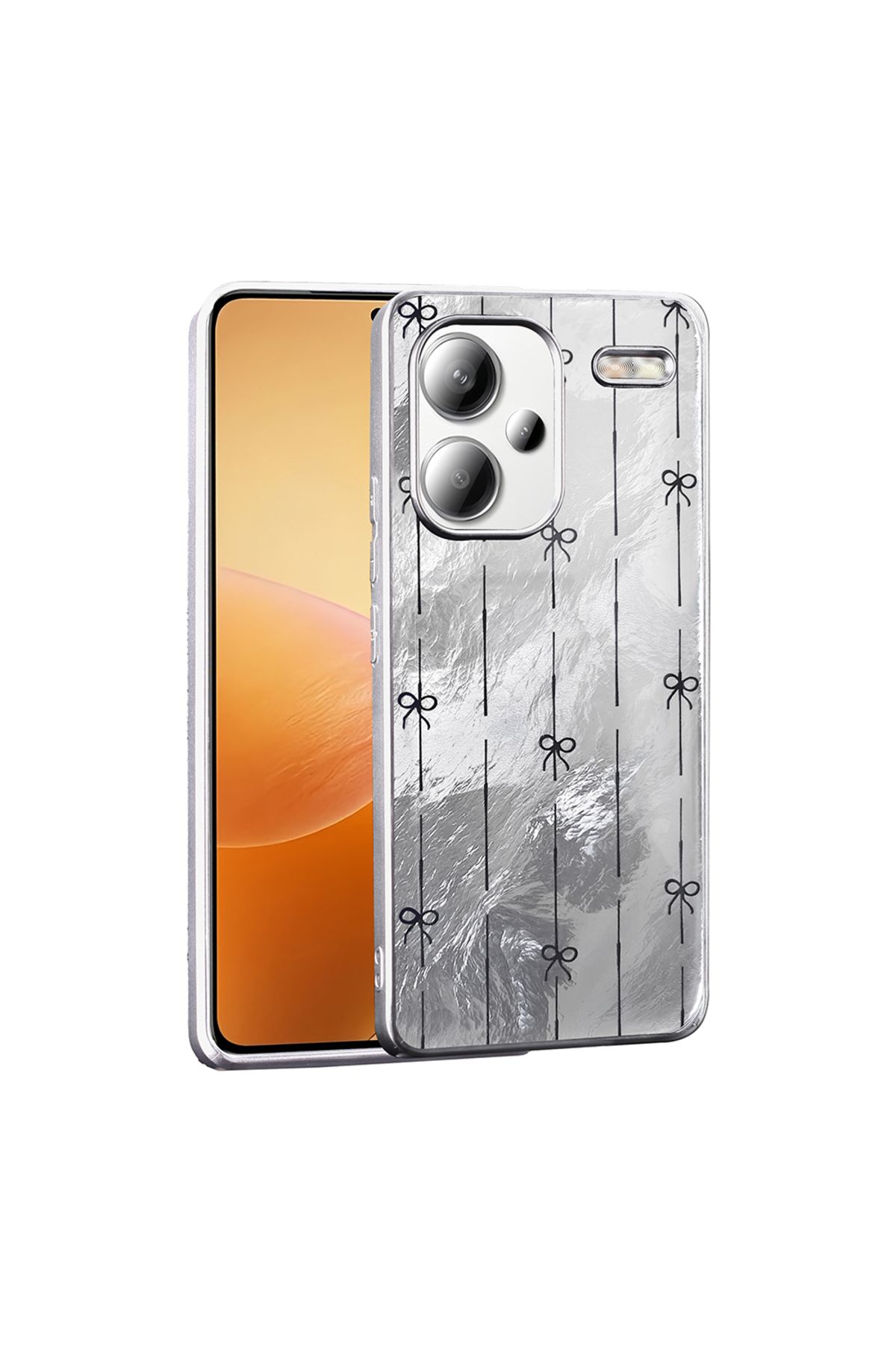 Başkenttekno Xiaomi Redmi Note 13 Pro Plus 5G Kılıf Desenli Mep Kapak