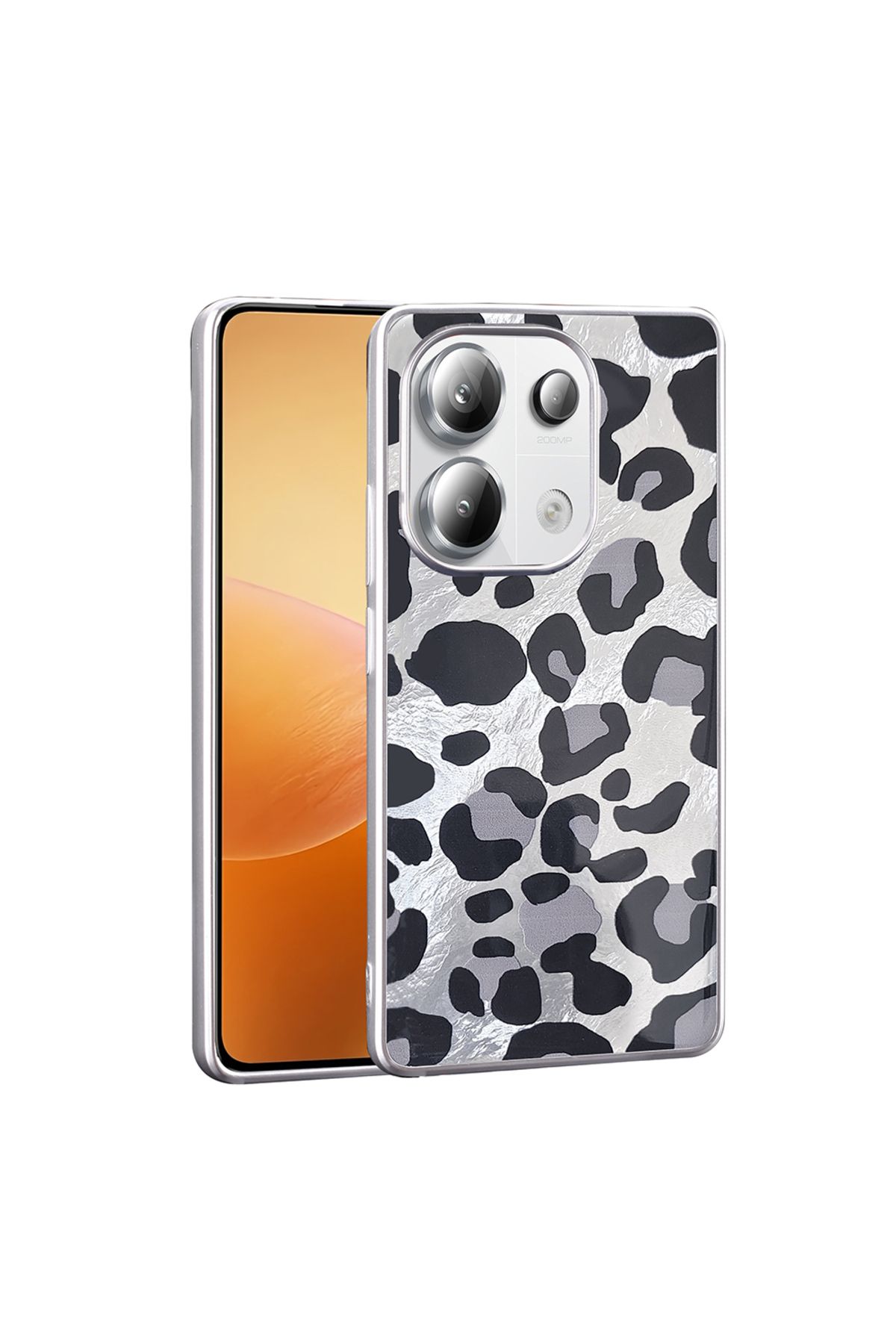 Başkenttekno Xiaomi Redmi Note 13 Pro 4G Kılıf Desenli Mep Kapak