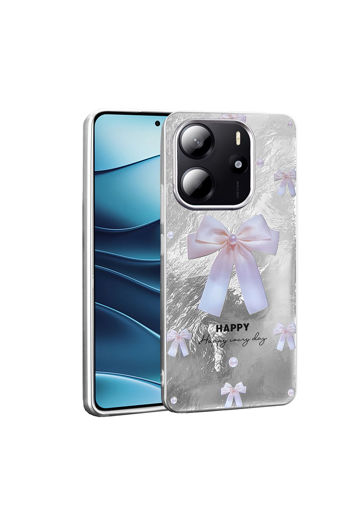 Başkenttekno Xiaomi Redmi Note 14 5G Kılıf Desenli Mep Kapak