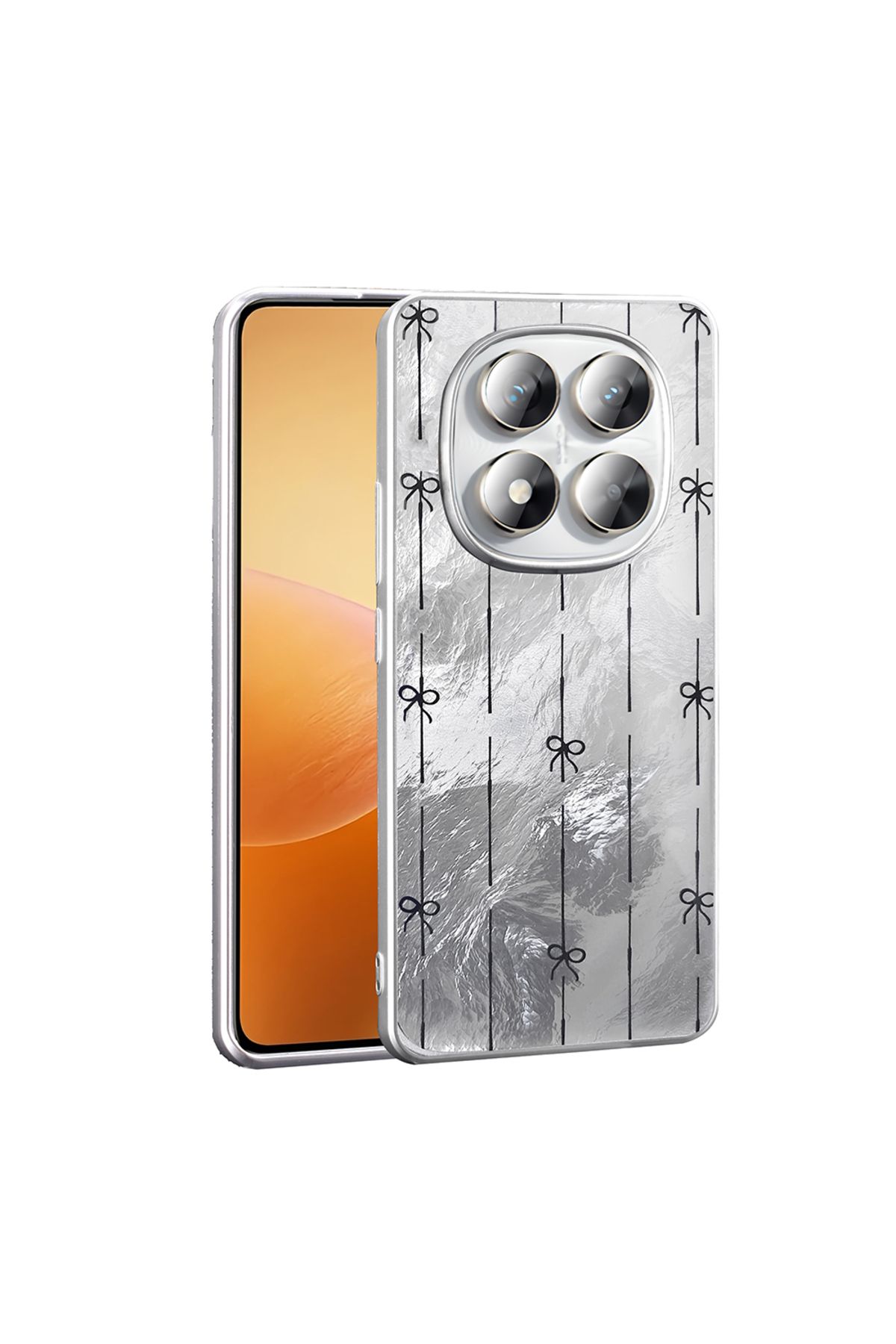 Başkenttekno Xiaomi Redmi Note 14 Pro Plus Kılıf Desenli Mep Kapak