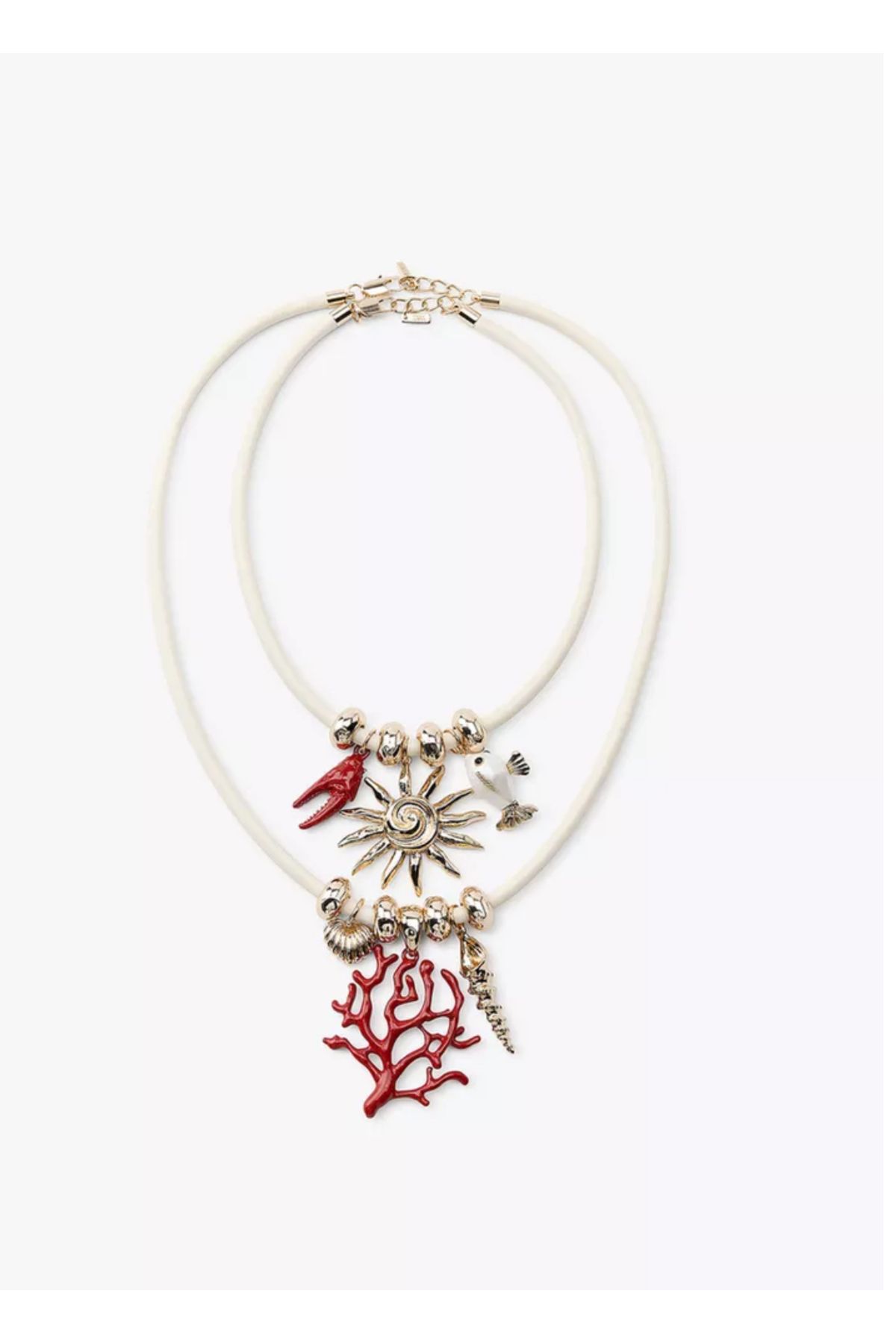 HND collection Deniz Temalı Charmlı Zarif Kolye