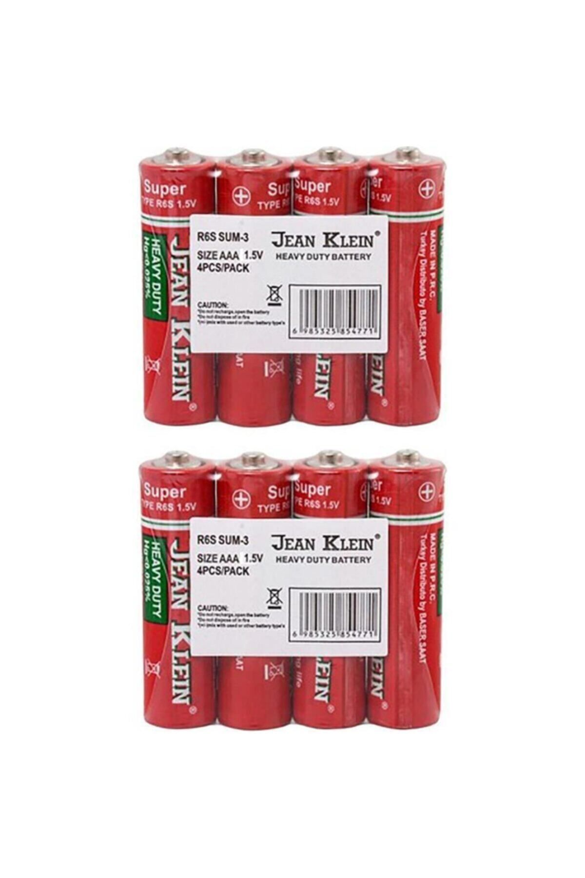 GAAK 24 Adet Jean Klein Aa 1.5 V Kalem Pil Piyasa Malı Orta Kalitede Pil