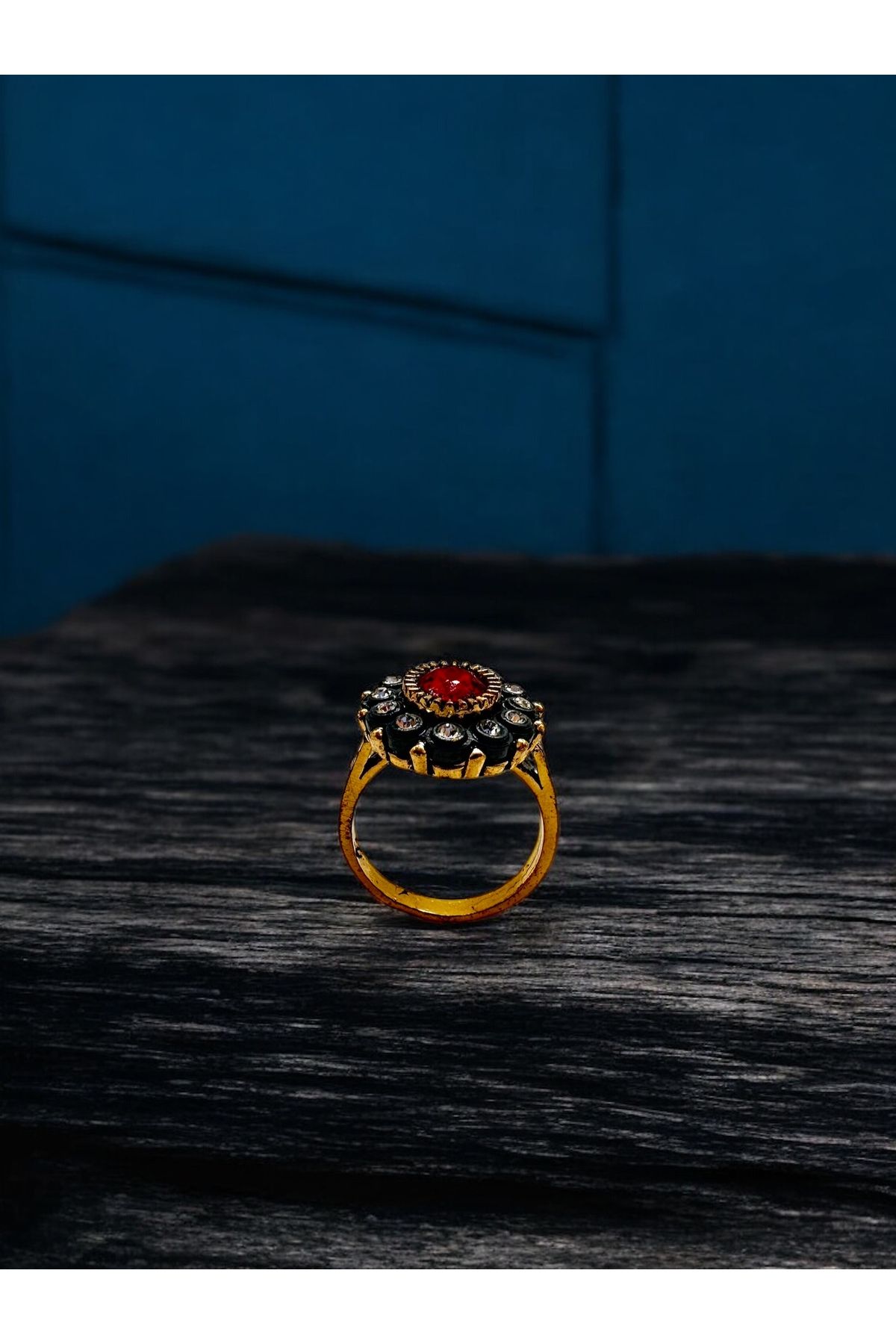 FUYA JEWELLERY Kristal Taşlı Yüzük