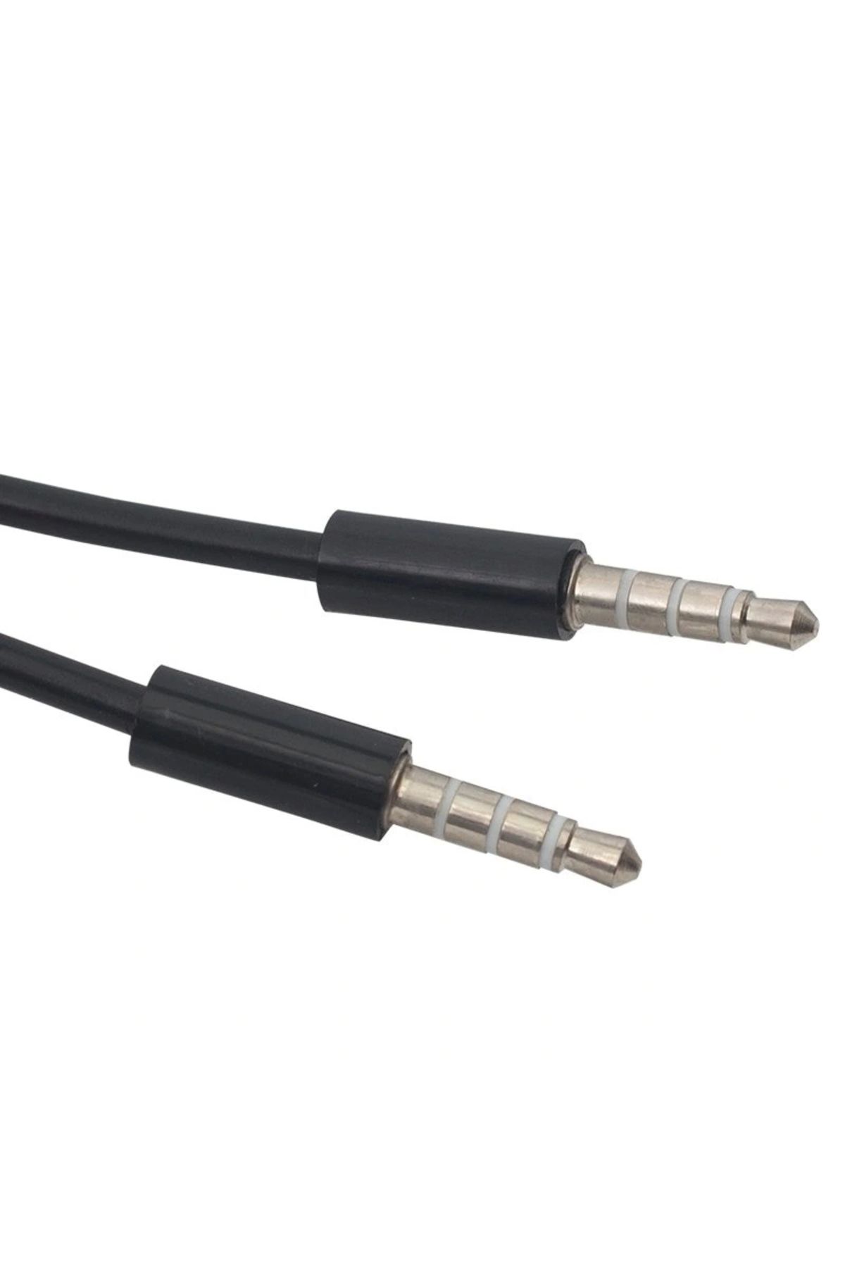 STOREMAX 3.5 MM ERKEK/ERKEK SİYAH 4 BOĞUMLU AUX STEREO 1 METRE KABLO (5047)