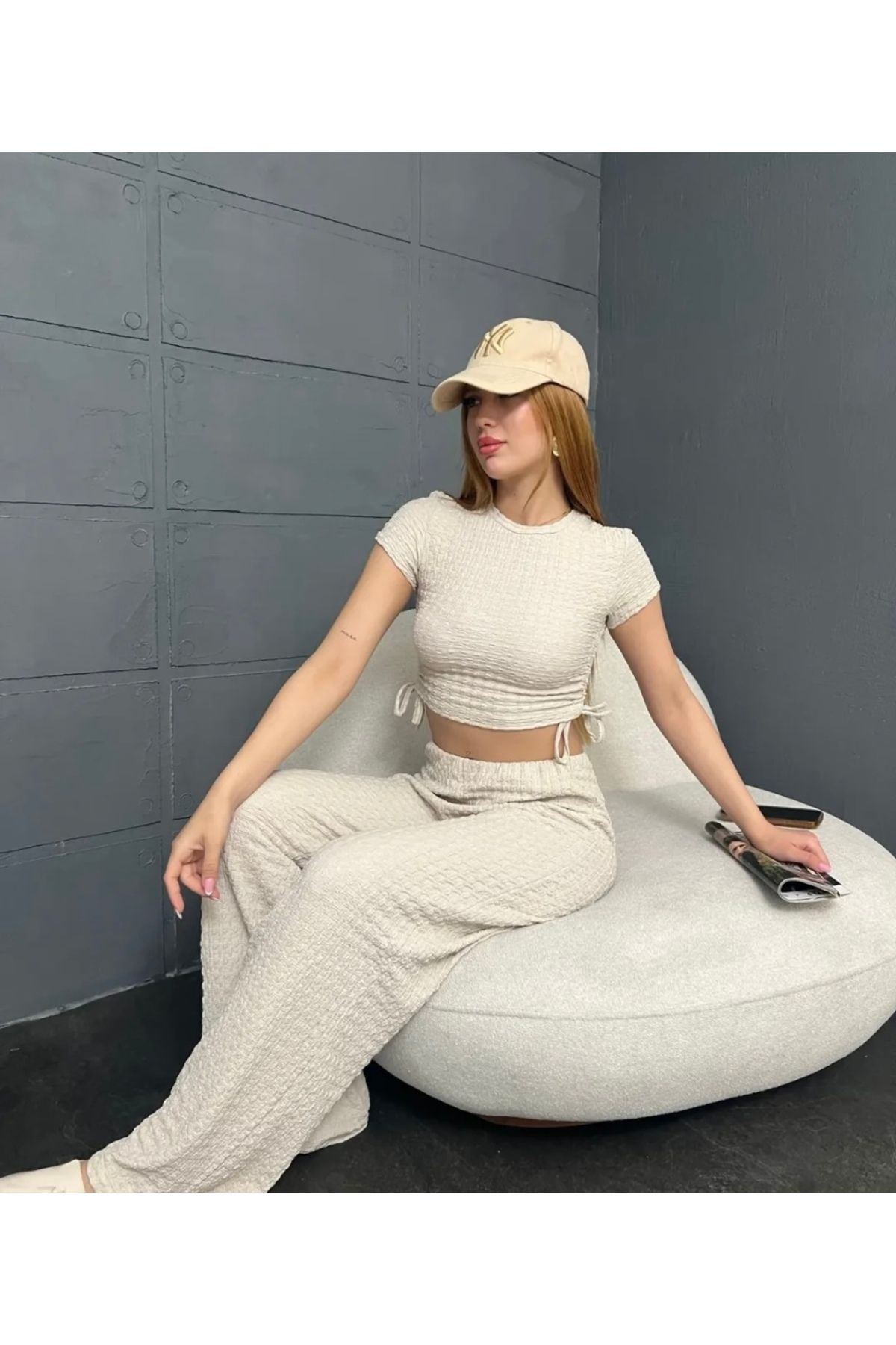 MODA Bürümcük kumaş ikili takım