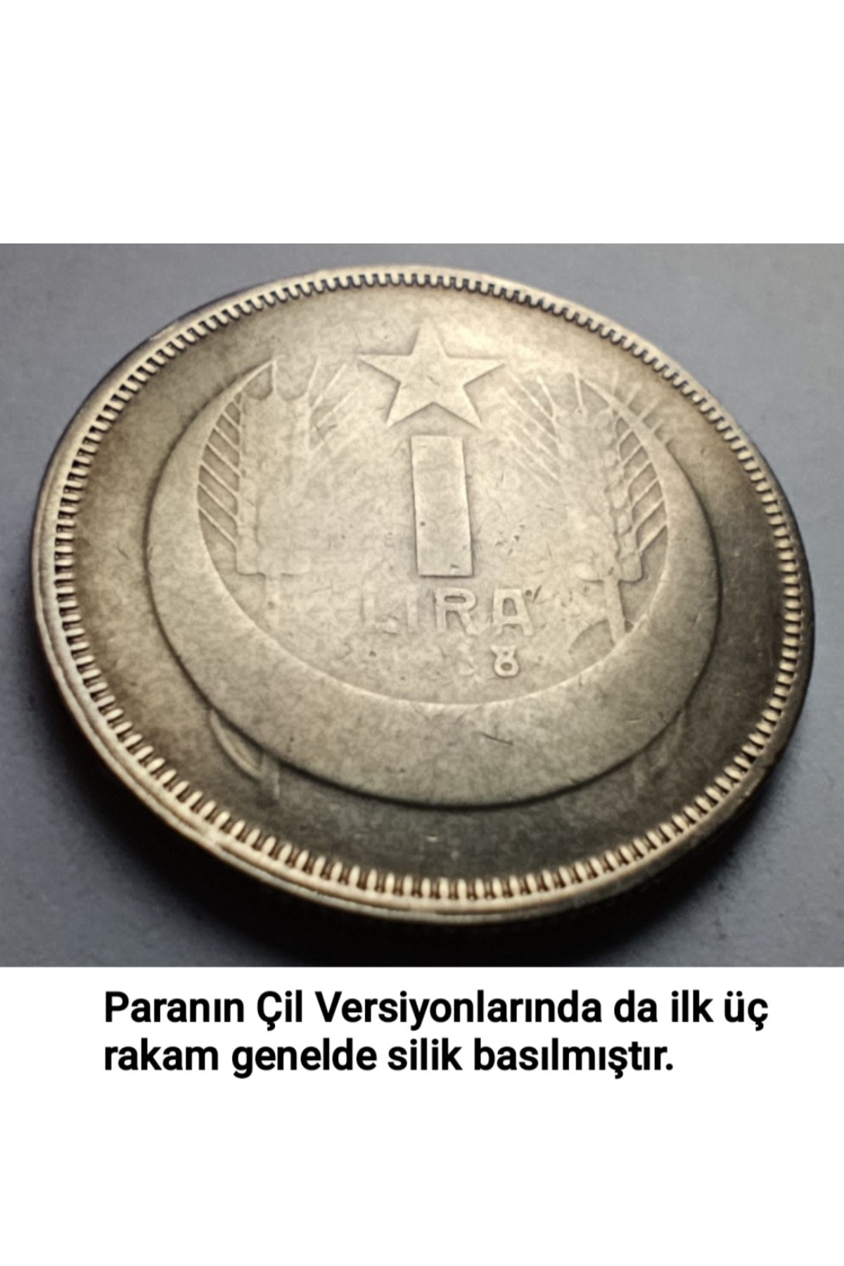 Koleksiyon 1938 YILI GÜMÜŞ ATA 1 LİRA ÇÇT. *RR+R* ÇOK NADİR