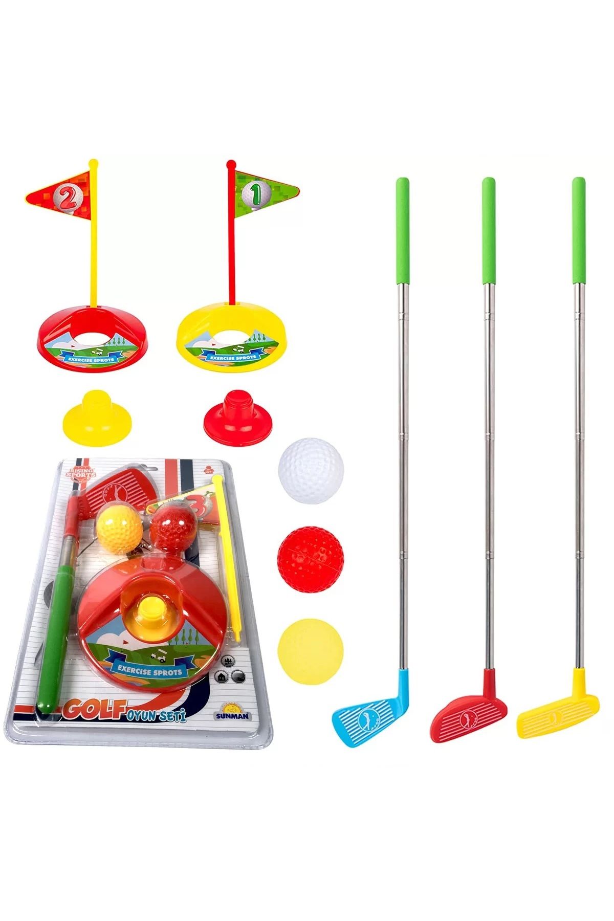 Muhcu Home Her Yaşa Uygun Golf Oyun Seti