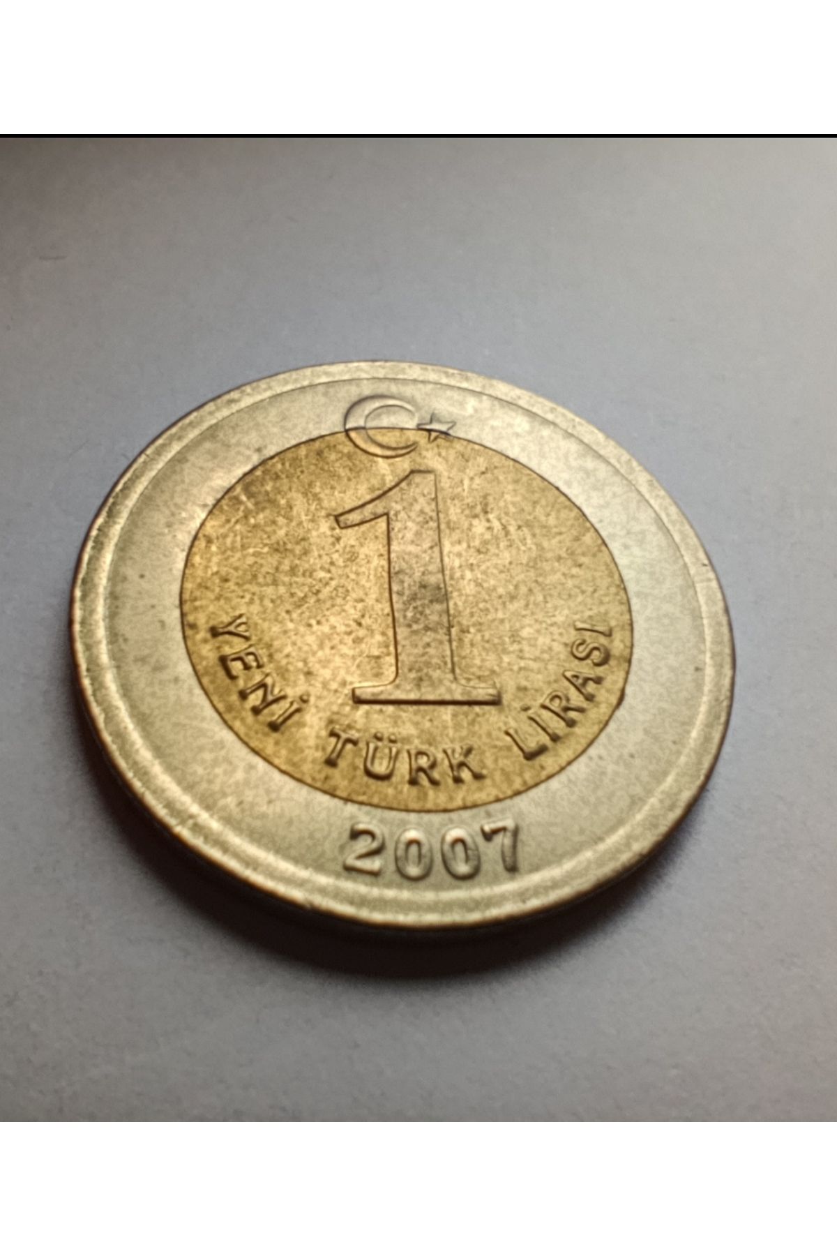 Koleksiyon 2007 YILI 1 YENİ TÜRK LİRASI ÇİL