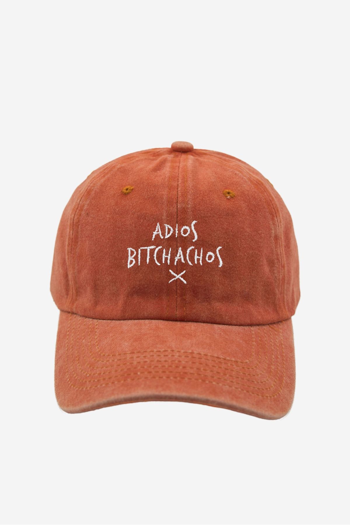 ŞapkaMania ADIOS BITCHACHOS Yıkamalı Beyzbol Kep
