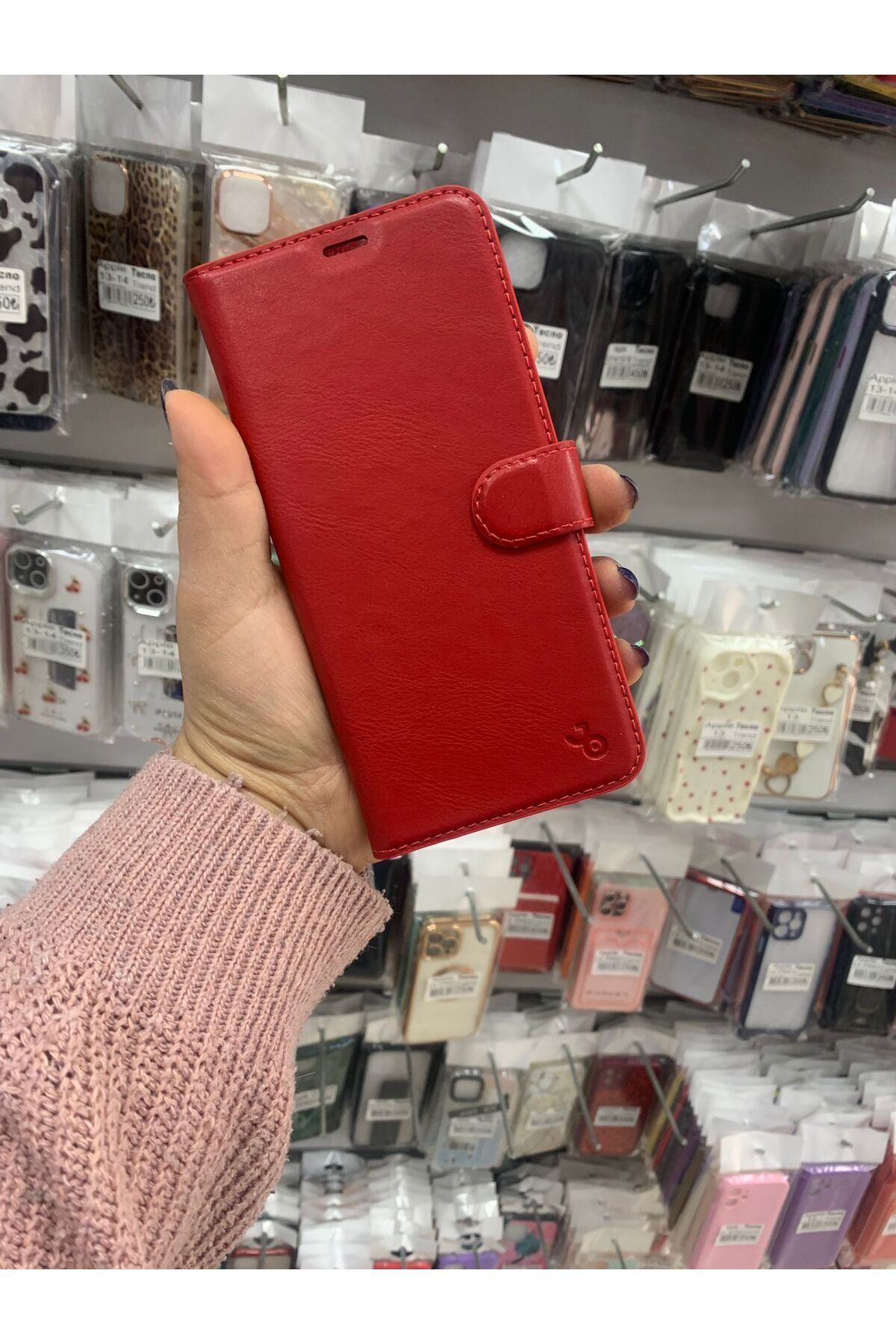 TECNOTREND Xiaomi Redmi Note 8 Kılıf kartlıklı kapaklı kılıf