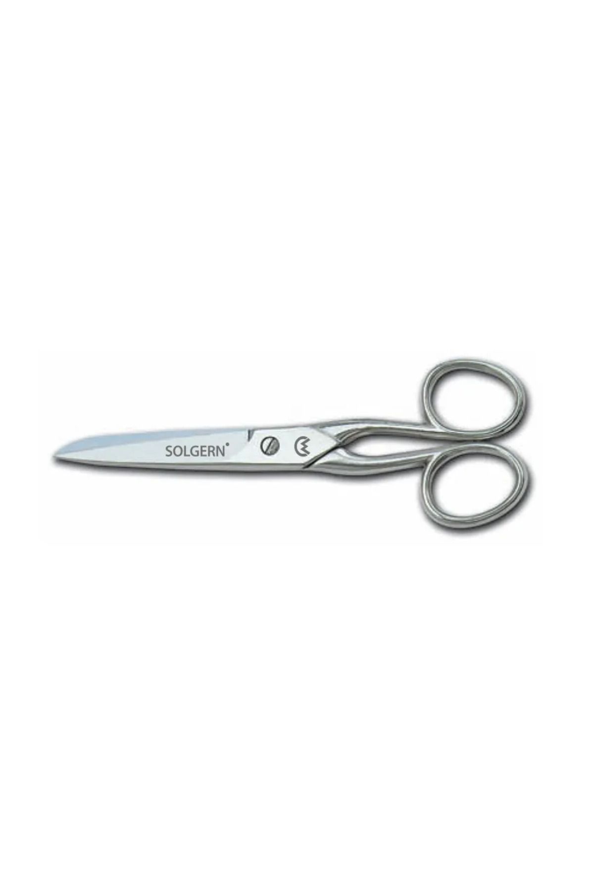 Fixport Solgern 232-6 İplik ve Kumaş Temizleme Makası No: 6 inç / 15,24 cm - Nikel Kaplama