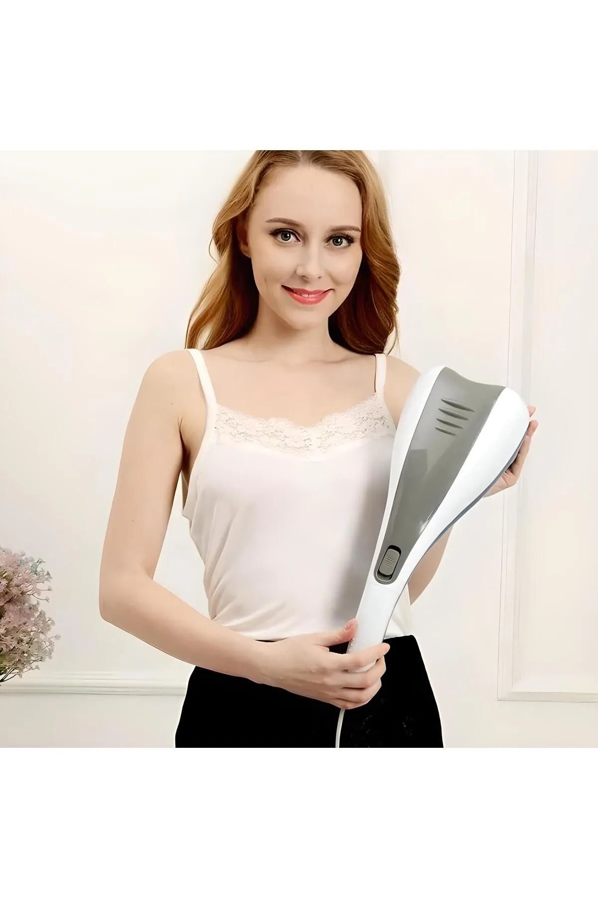 lasttech Çift Başlıklı 2 Kademeli Boyun Bel Sırt Bacak Masaj Aleti Büyük Boy 3 Başlık