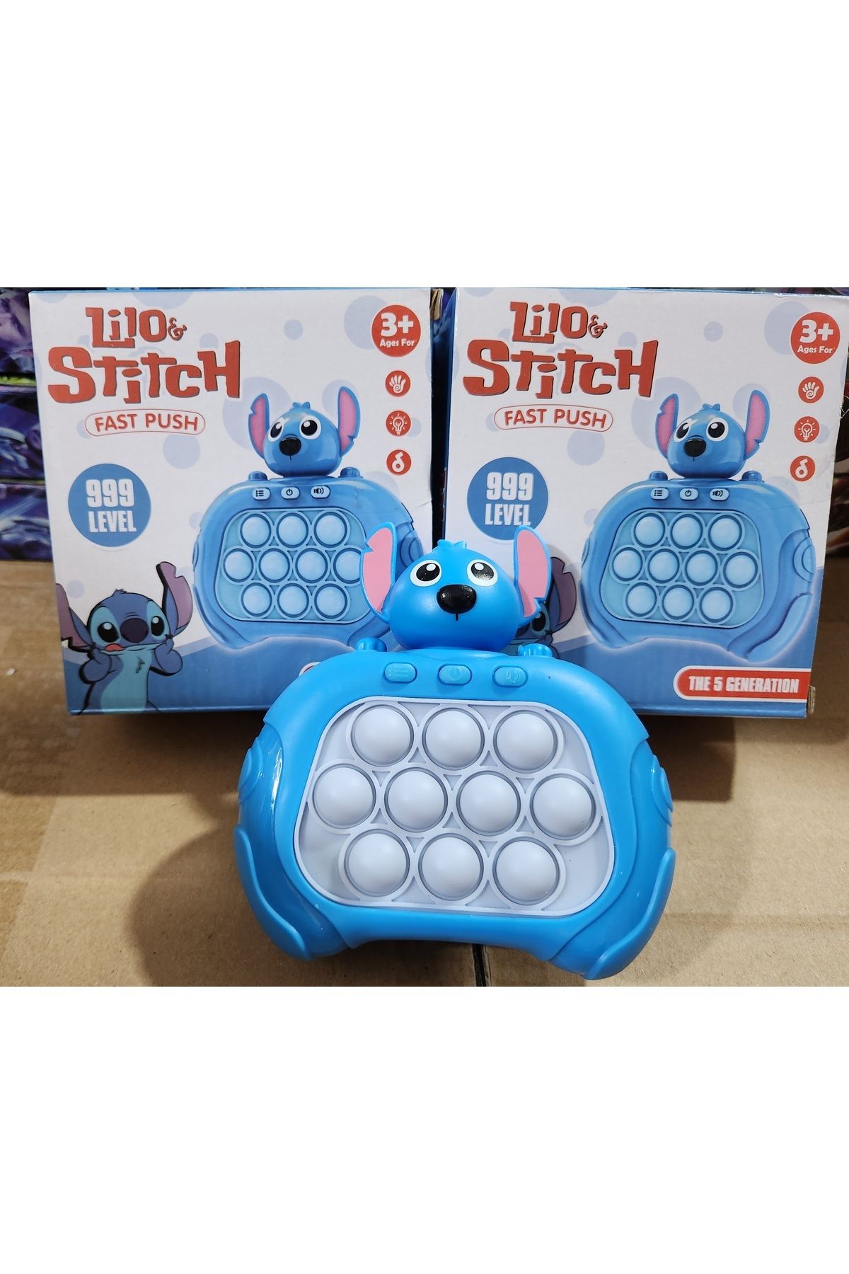 GAAK STİTCH PİLLİ POPİT EĞİTİCİ OYUNCAK
