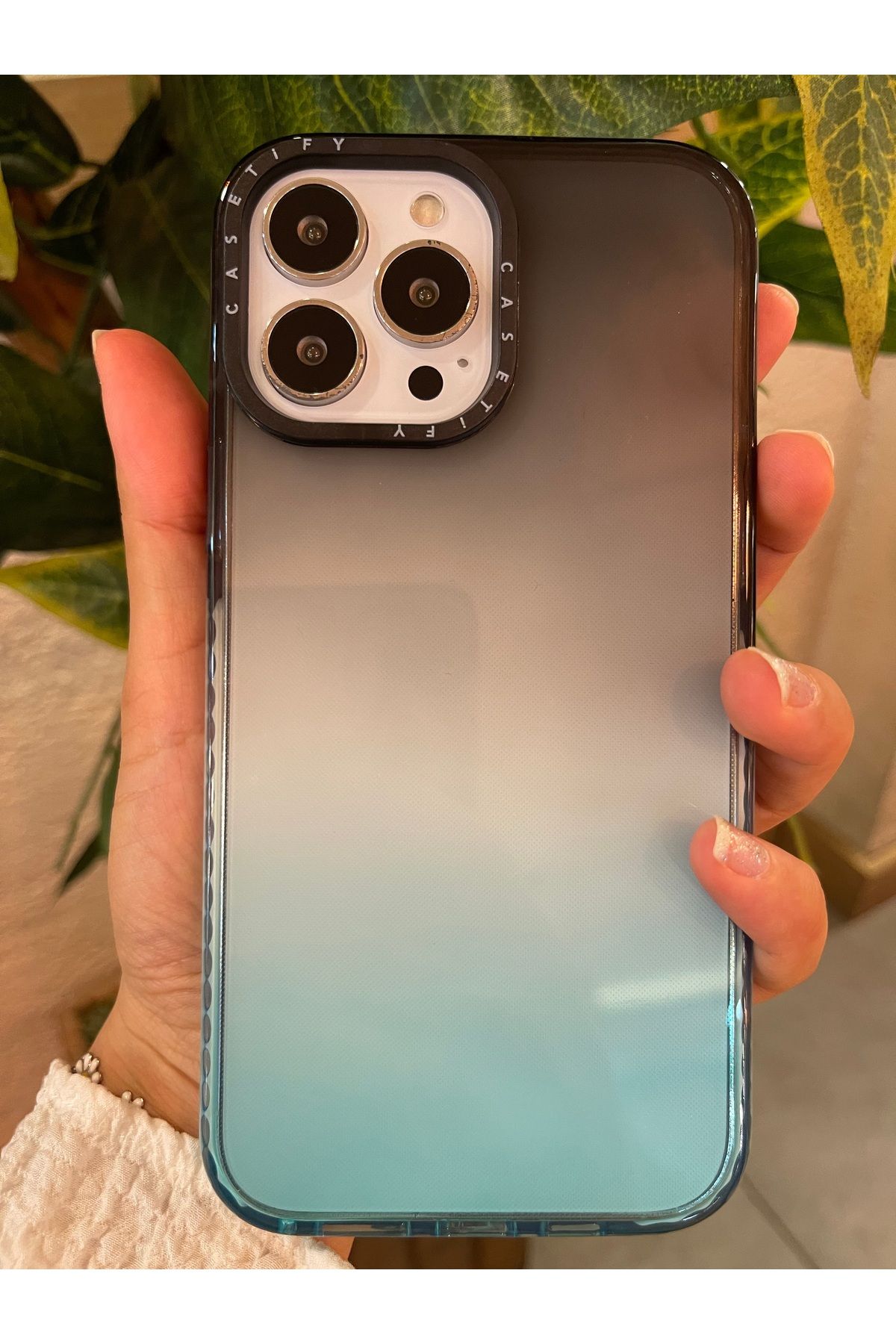 RİZVO Iphone 12 PRO MAX Uyumlu Impact Serisi Lüks Darbe Emici Kaymaz Esnek Silikon Şeffaf Kılıf