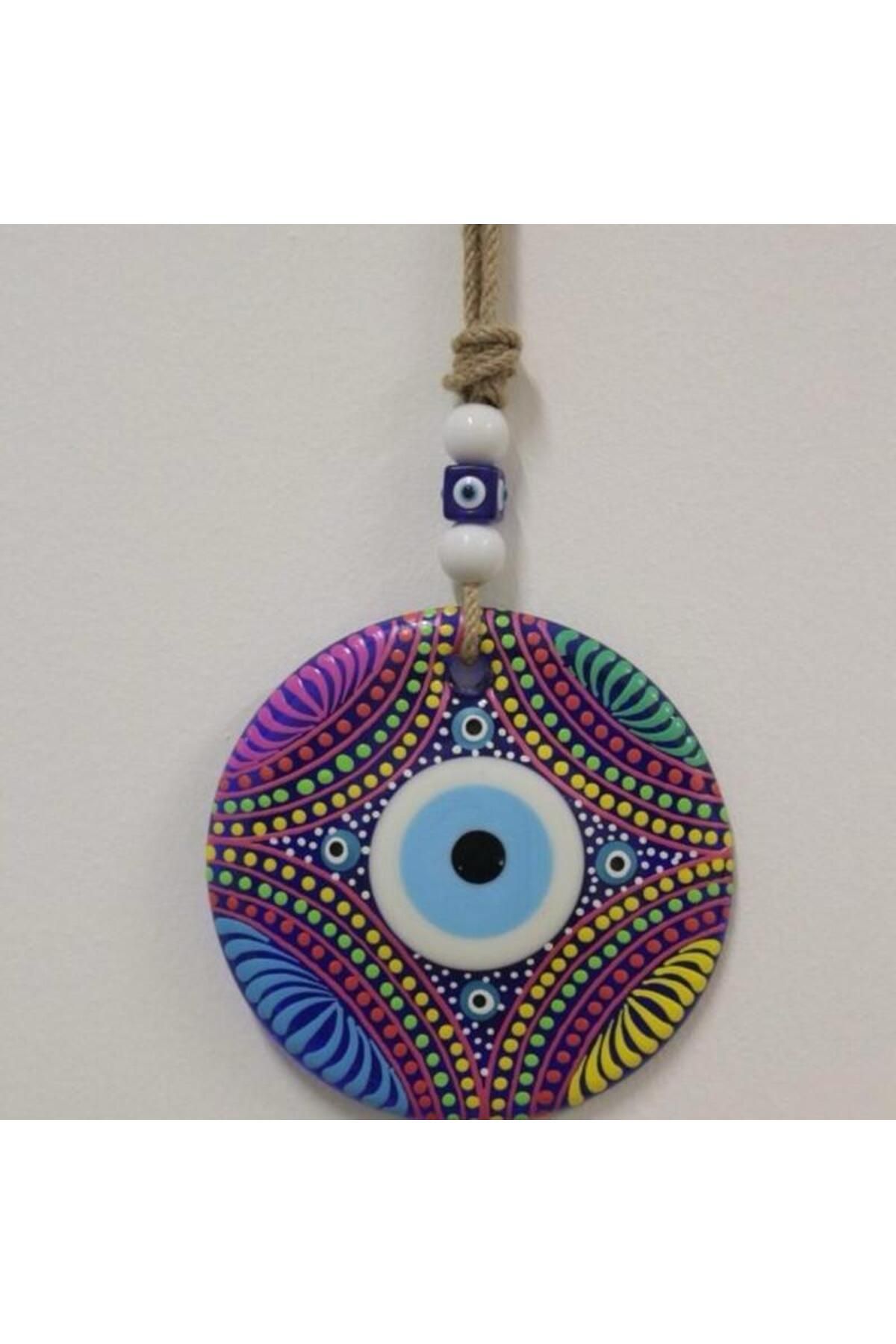 Home DEKORTİF NAZAR BONCUĞU BOYALI 15CM 1