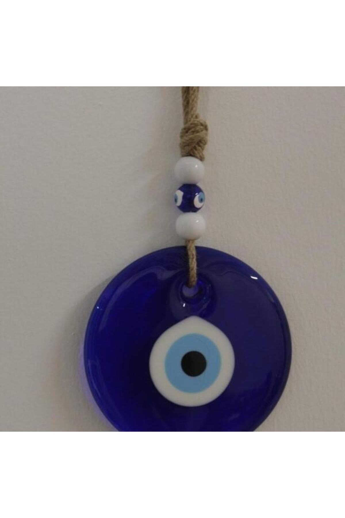 Home DEKORTİF NAZAR BONCUĞU NO 6 SADE MAVİ 13CM