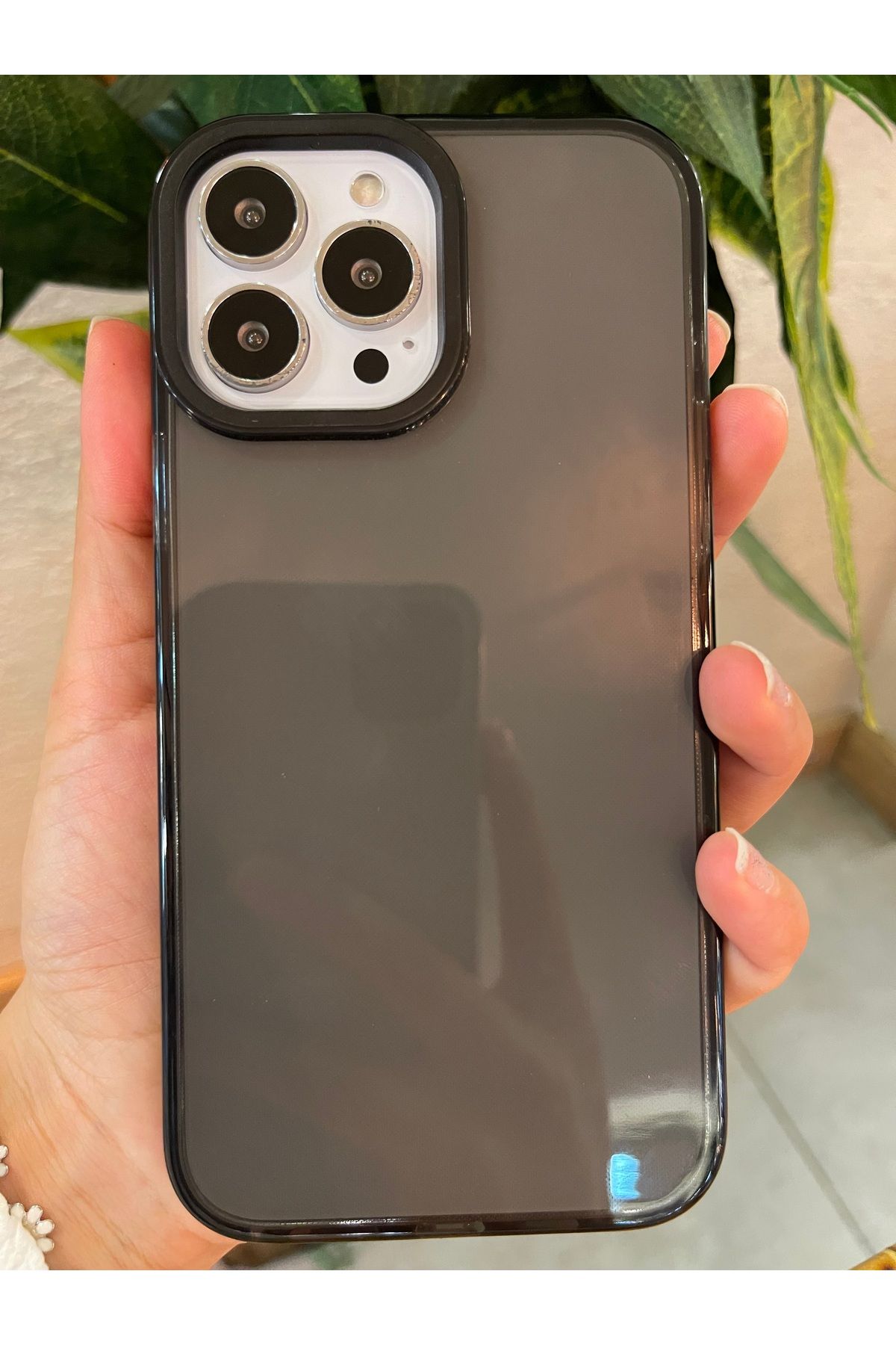 RİZVO Iphone 12 PRO MAX Uyumlu Impact Serisi Lüks Darbe Emici Kaymaz Esnek Silikon Şeffaf Kılıf