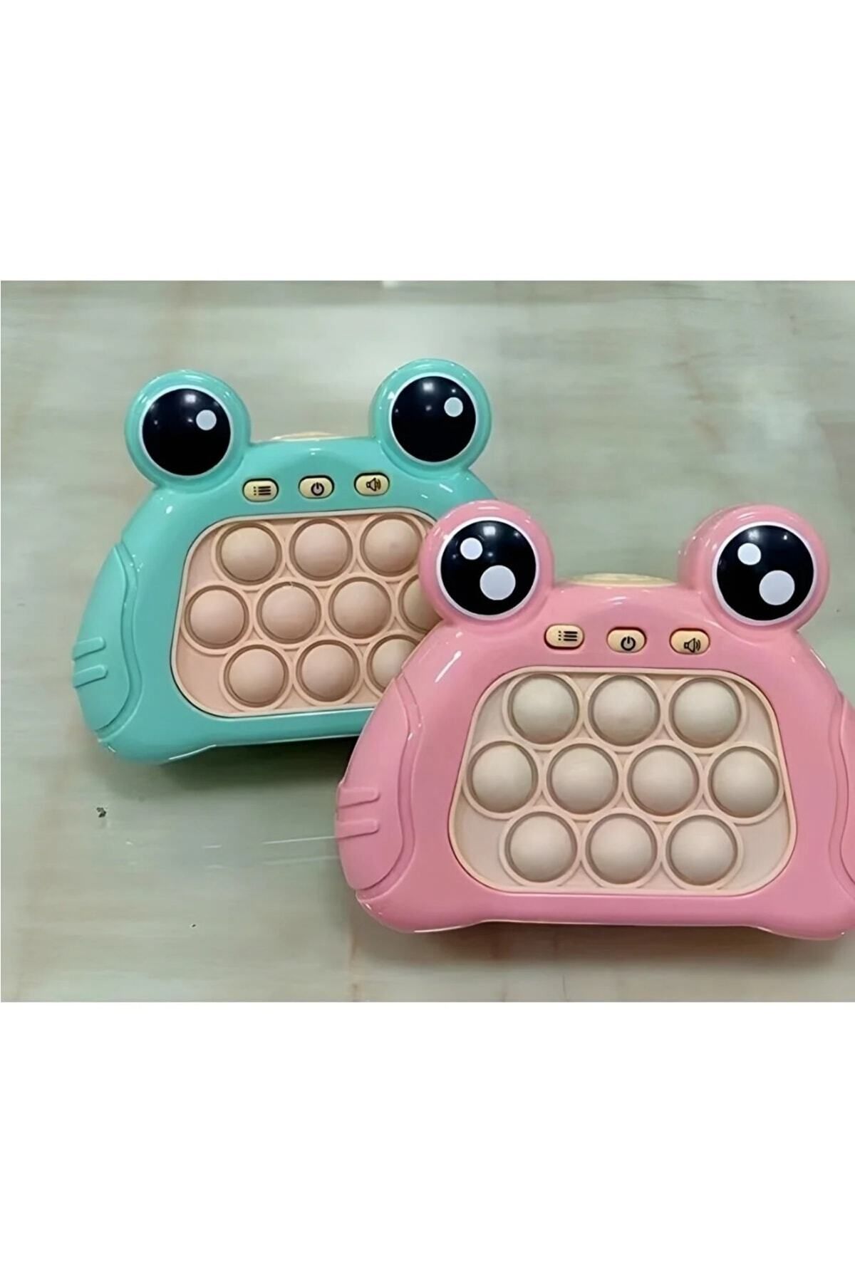 GAAK Yeni Model Sesli Işıklı Popit Oyunu Eğitici Oyun Konsolu Kabarcık Bulmaca Simple Dimple Oyunu
