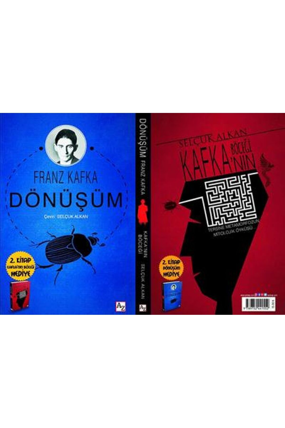 Az Kitap Dönüşüm Kafkanın Böceği İki Kitap Bir Arada