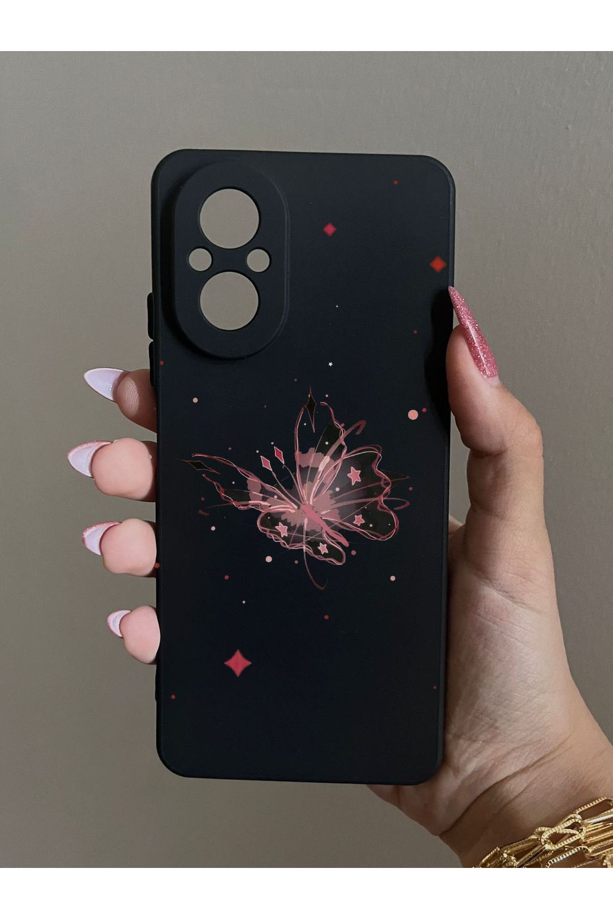 Framgan Realme 12 Lite Uyumlu Desen Tasarımlı Yüksek Kalite Arka Kapak Lansman Kılıf