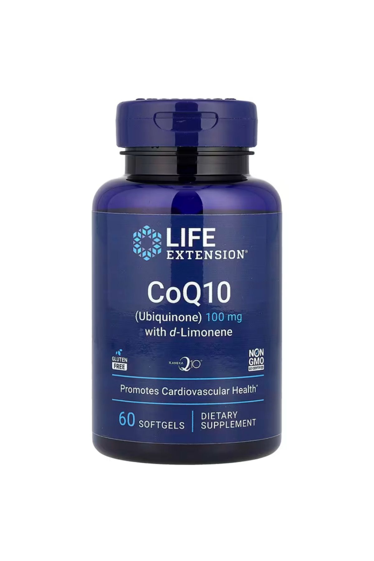 Life Extension , CoQ10 (Ubiquinone) with d-Limonene, 100 mg, 60 Softgels