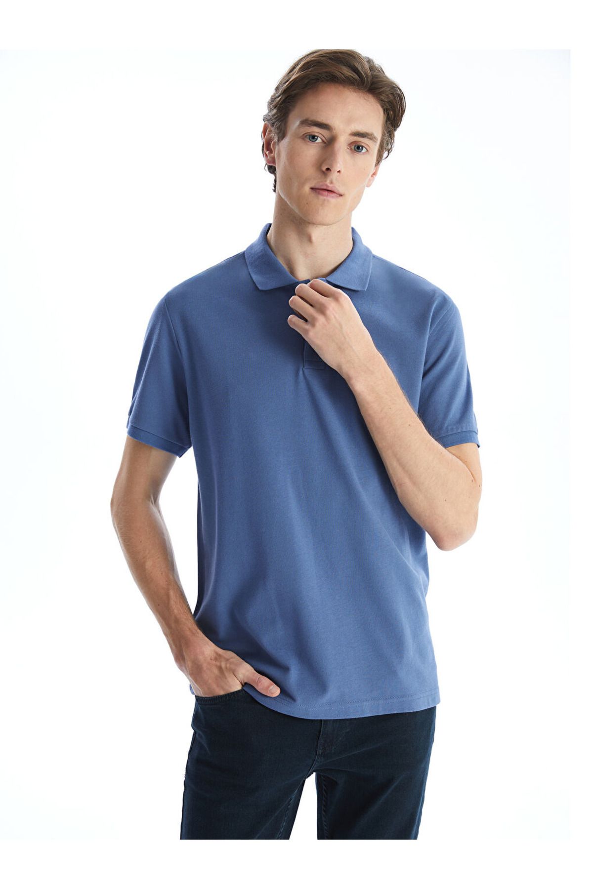 LC Waikiki ERKEK %100 PAMUKLU REGULAR KALIP BASİC POLO YAKA TİŞÖRT