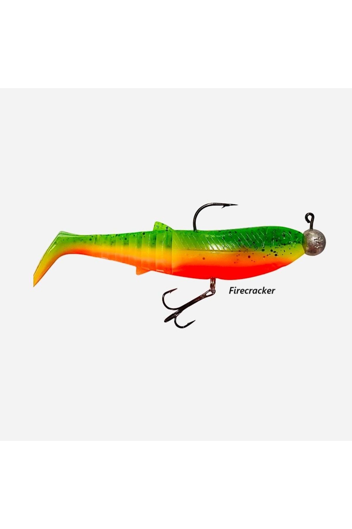 Savage Gear Cannibal Sahd Hazır Zokalı Silikon Yem 12.5cm 32gr (Modifiyeli) firecracker