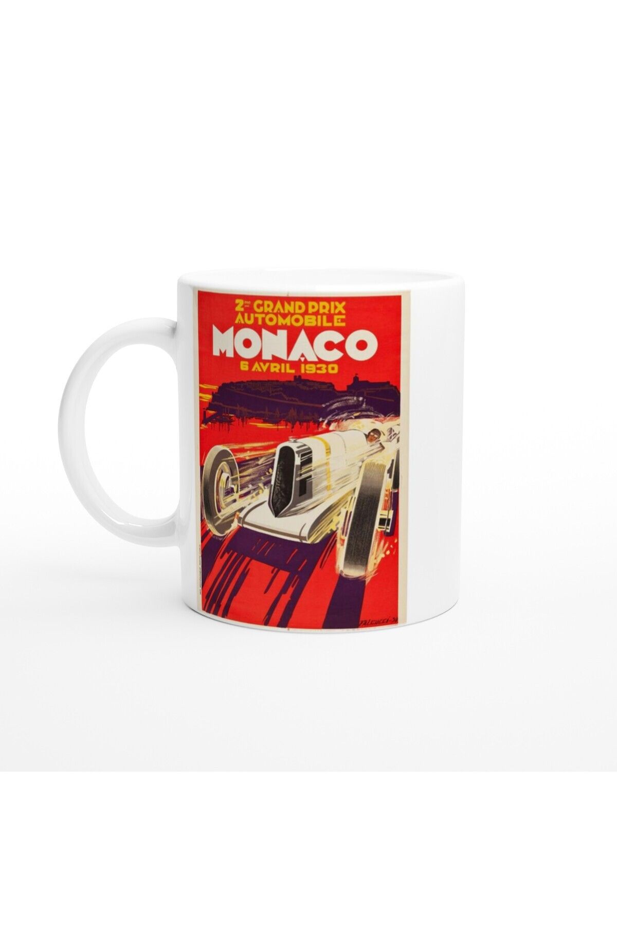 MESCHAIN Monaco Grand Prix 1930 Vintage Kupa Bardak