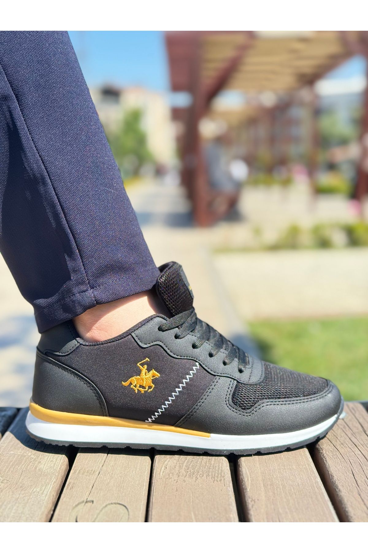 livs Günlük Erkek Sneaker Bagcikli Hafif Rahat Fileli Hava Alabilen Yürüyüs Spor Ayakkabisi Yüksek Topuk