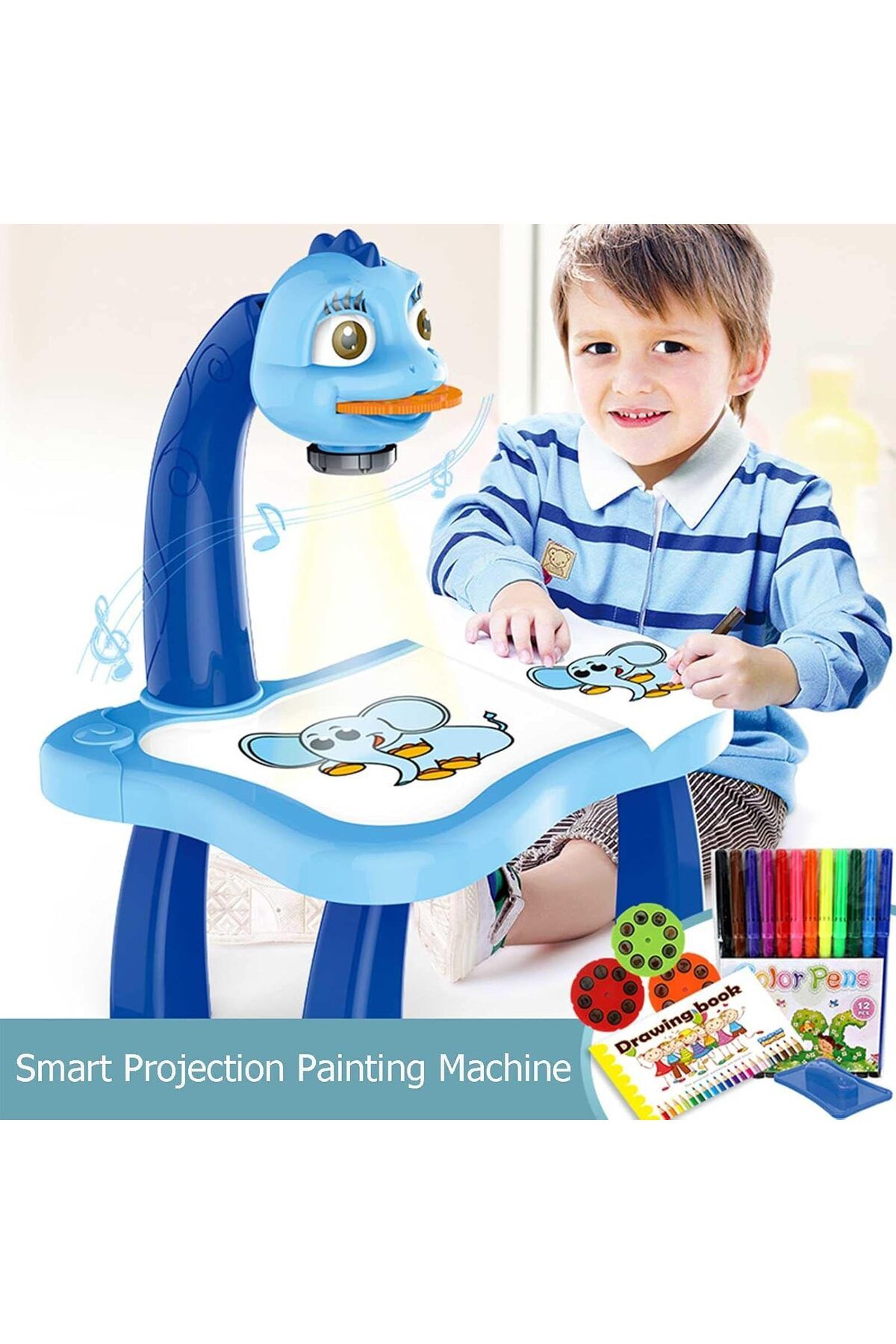 rexa-Kids Drawing Projector Table – Smart Trace & Draw Sketcher 2