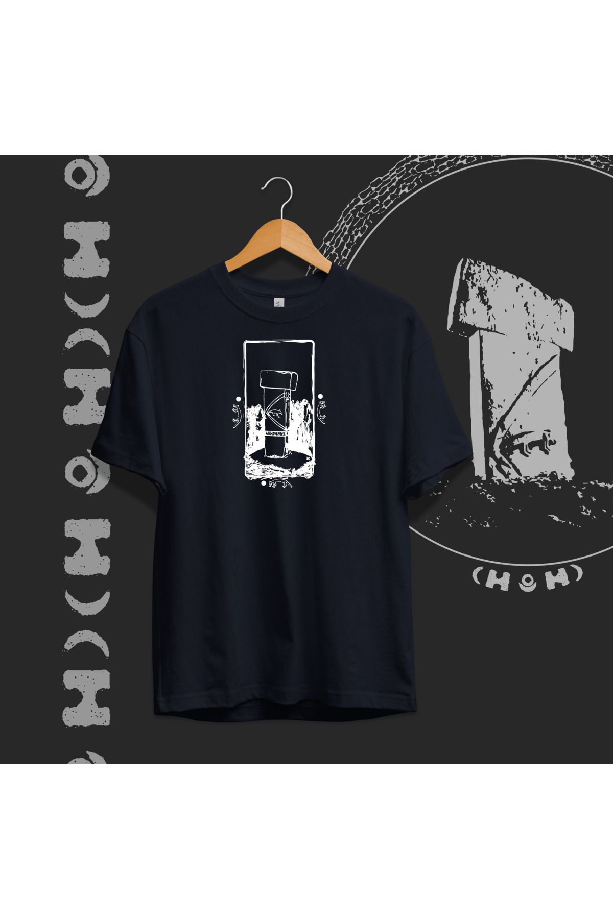 Hystoric Wear Göbeklitepe Baskılı Basic T-shirt