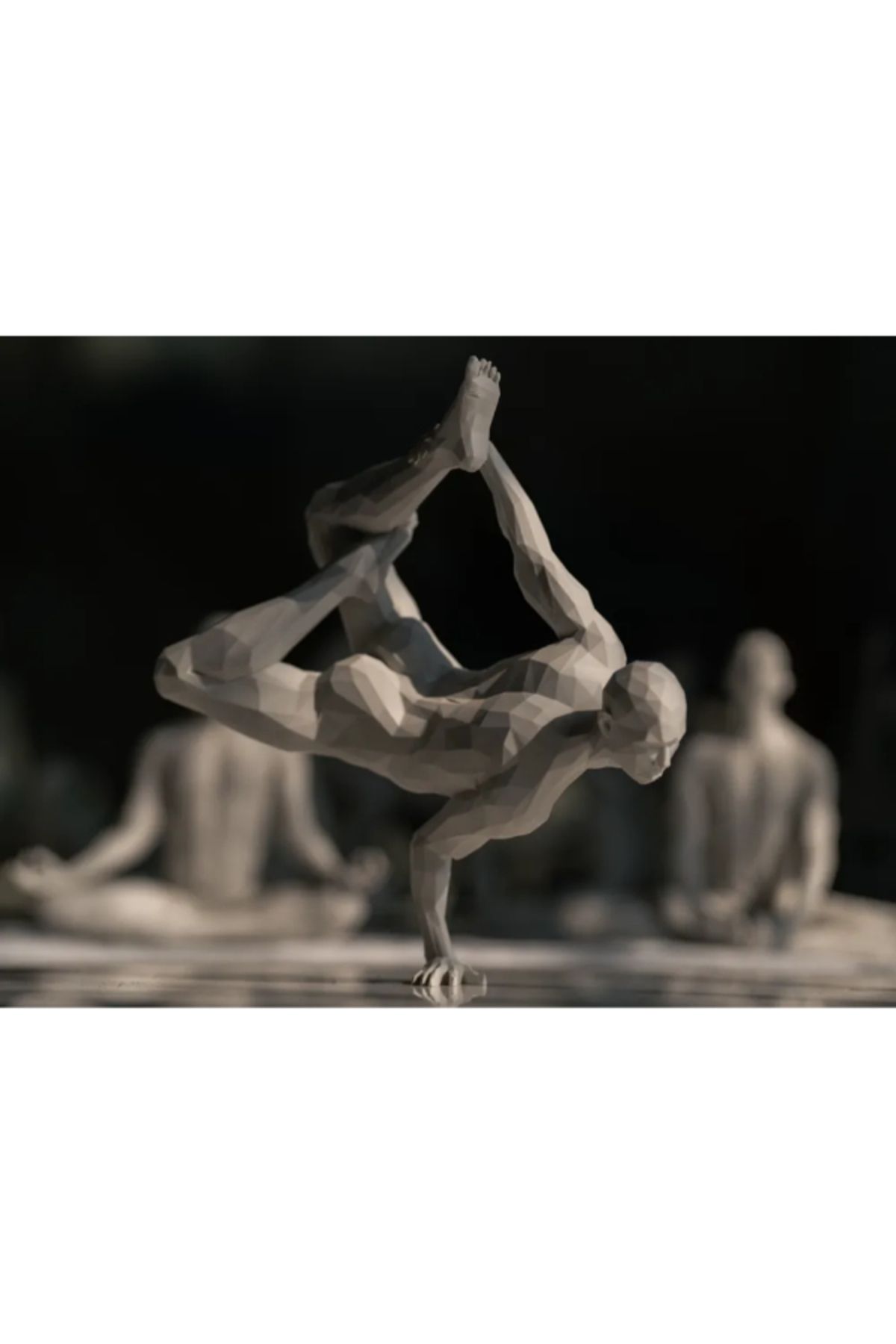 NOMOTHETIC Yoga Man Figür – Seri 012 Pozu ile Dekoratif Denge