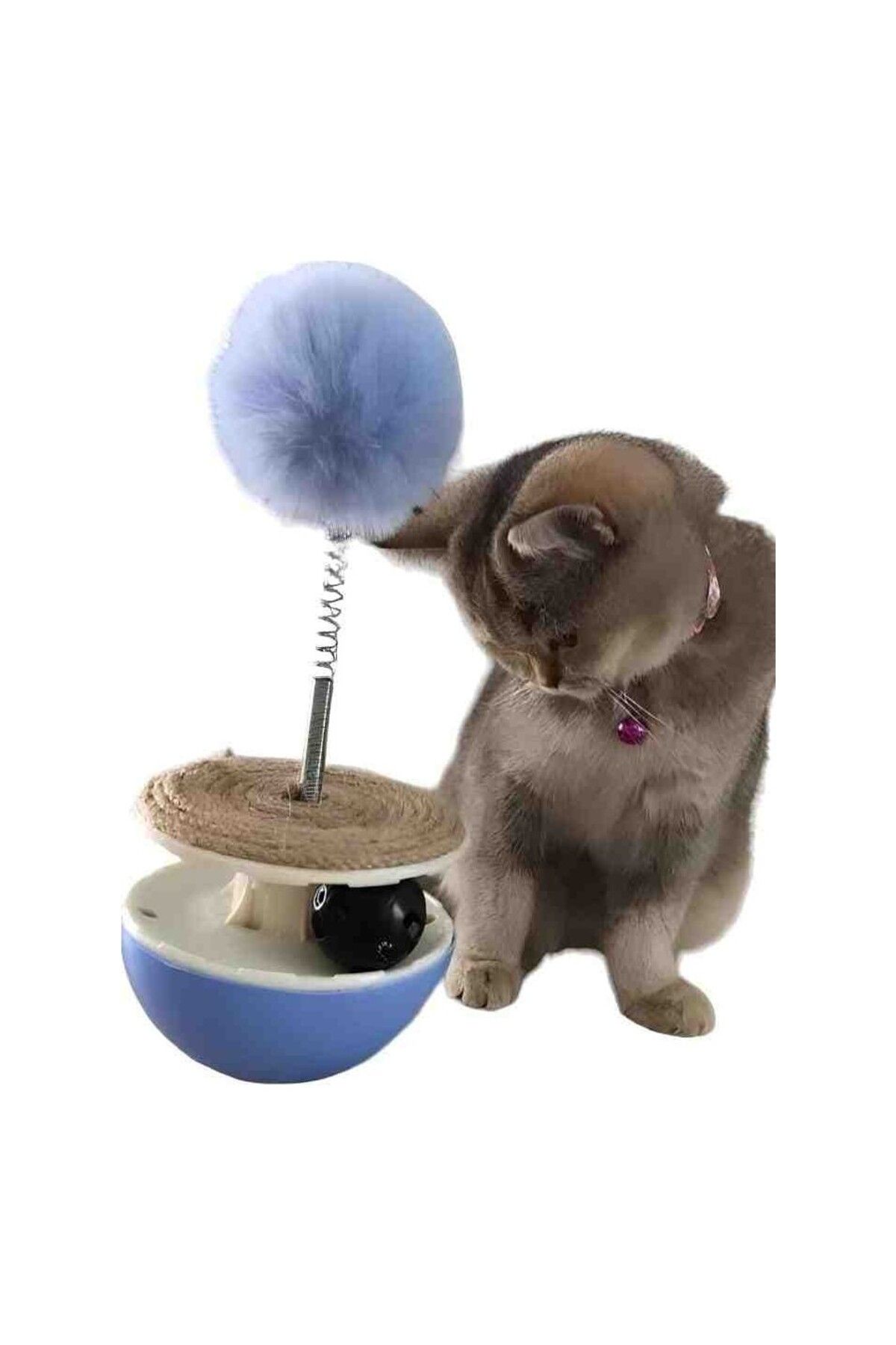 Yabigel Catnip'li Mantar Kedi Oyuncağı 3 Fonksiyonlu