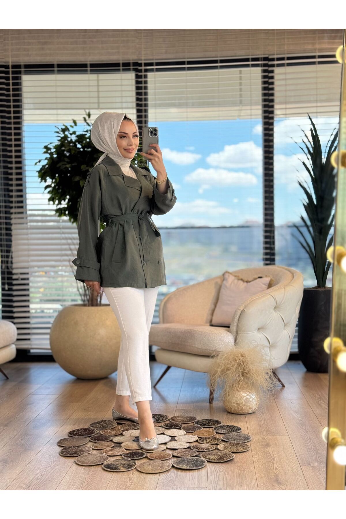 ALANURMODA Apoletli Ceket