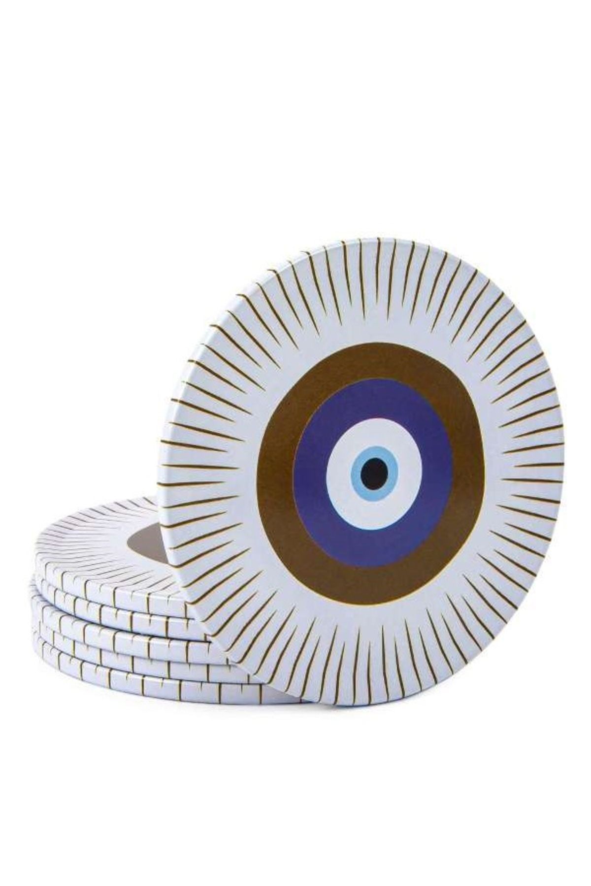 GRANDSTORE Mandala Osmanlı Etnik Desenli Bardak Altı Metal