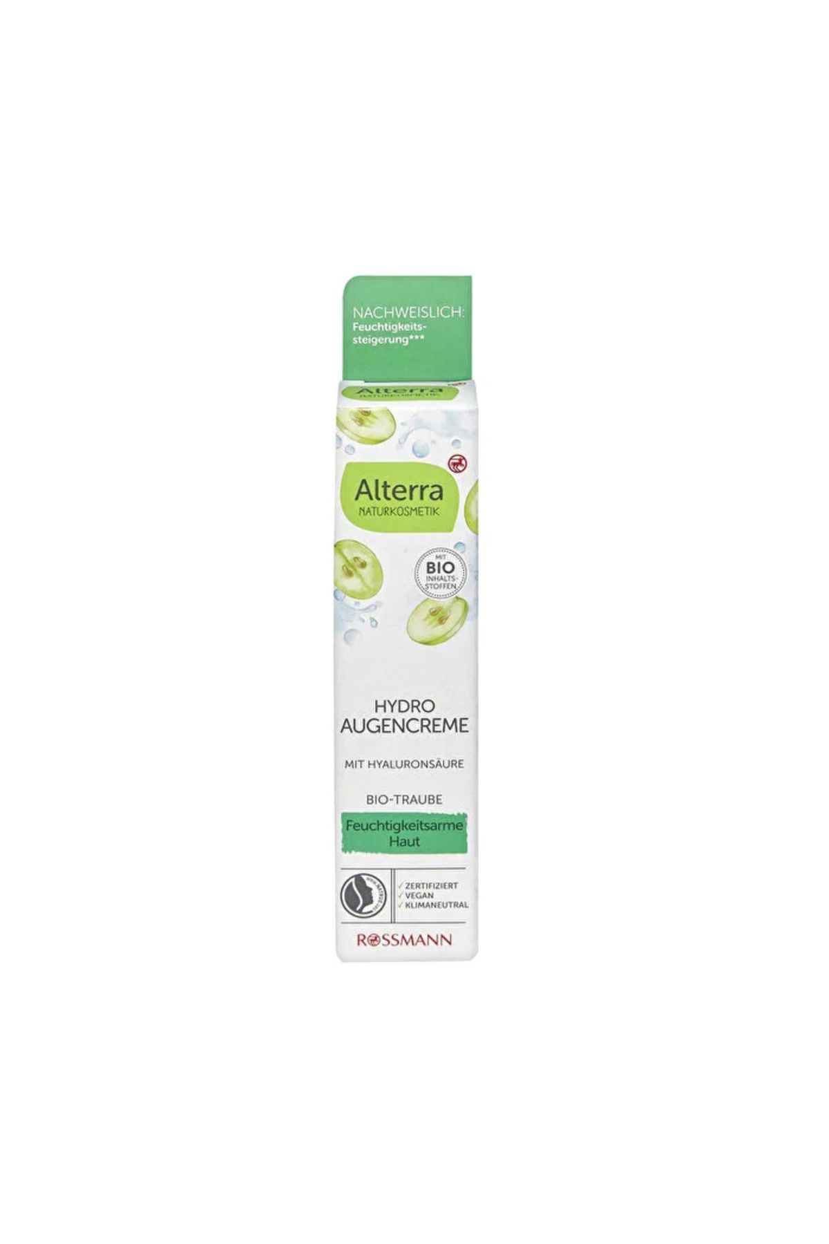 Alterra Su Bazlı Göz Kremi - Üzüm & Beyaz Çay İçerikli - 15 ml