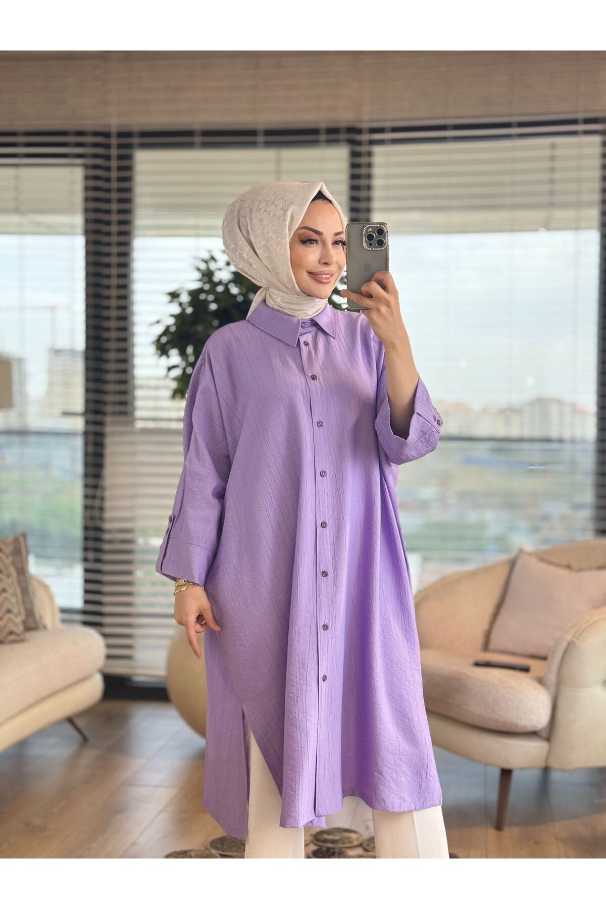 ALANURMODA Kurtarıcı Uzun Tunik