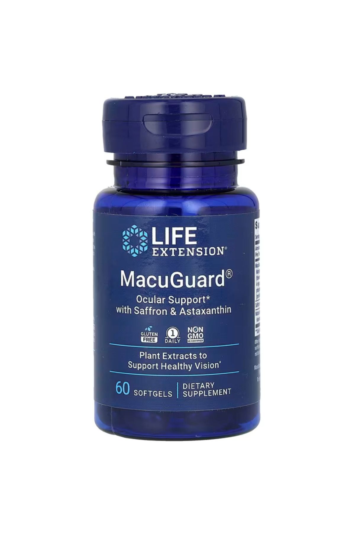 Life Extension , MacuGuard, Ocular Support with Saffron & Astaxanthin, 60 Softgels