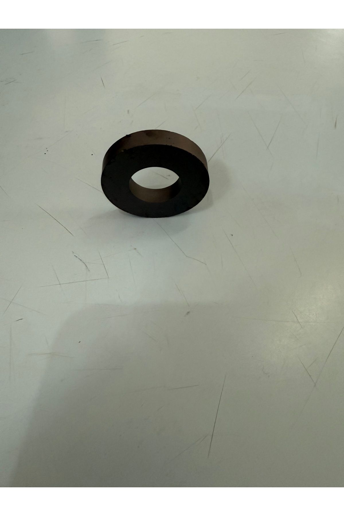 KanatMıknatıs Delikli Ferrit Mıknatıs 45/00/22/8mm 10 adet