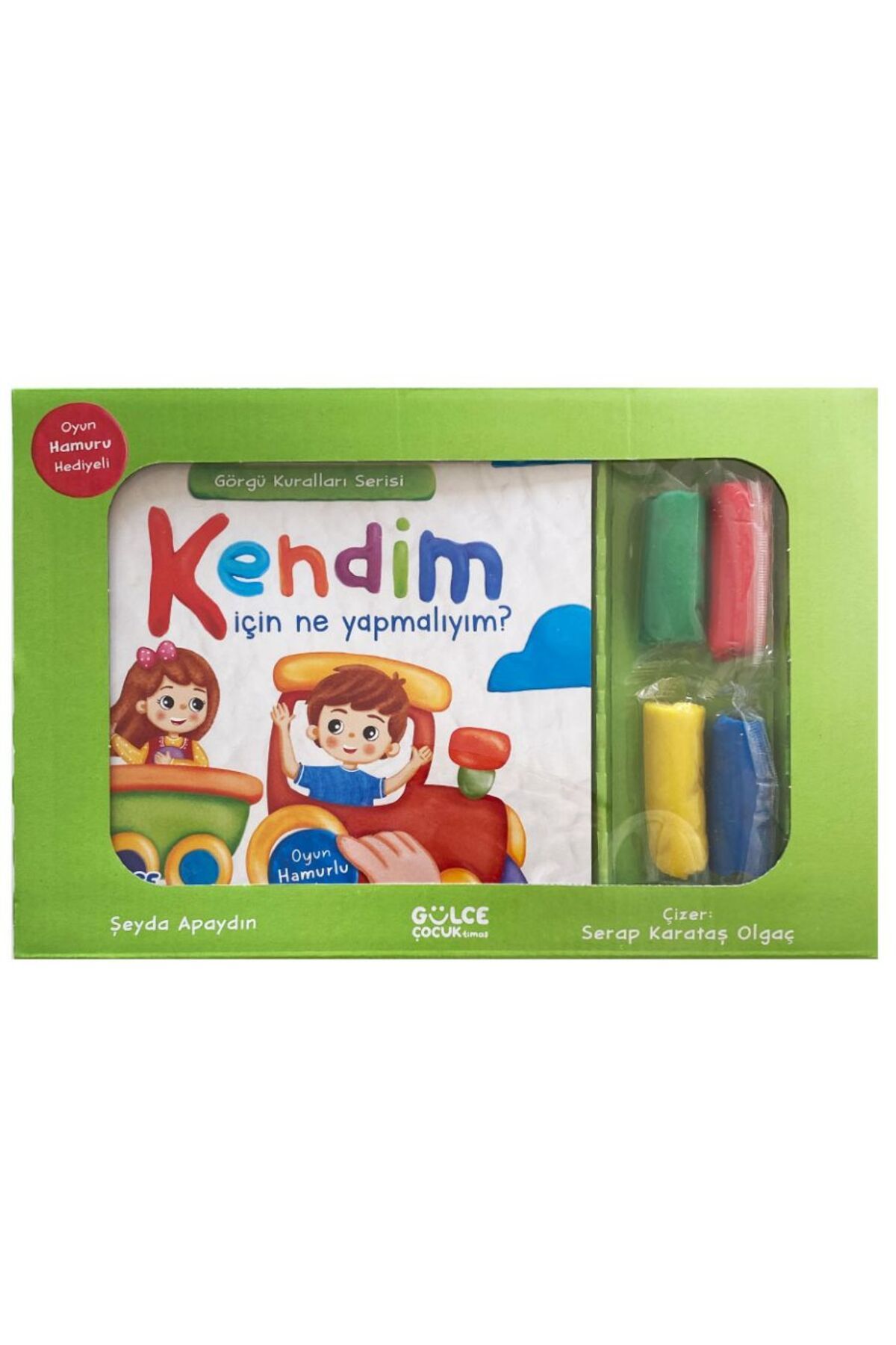 Destek Yayınları Kendim İçin Ne Yapmalıyım? - Görgü Kuralları Serisi - Oyun Hamurlu Kitap Seti