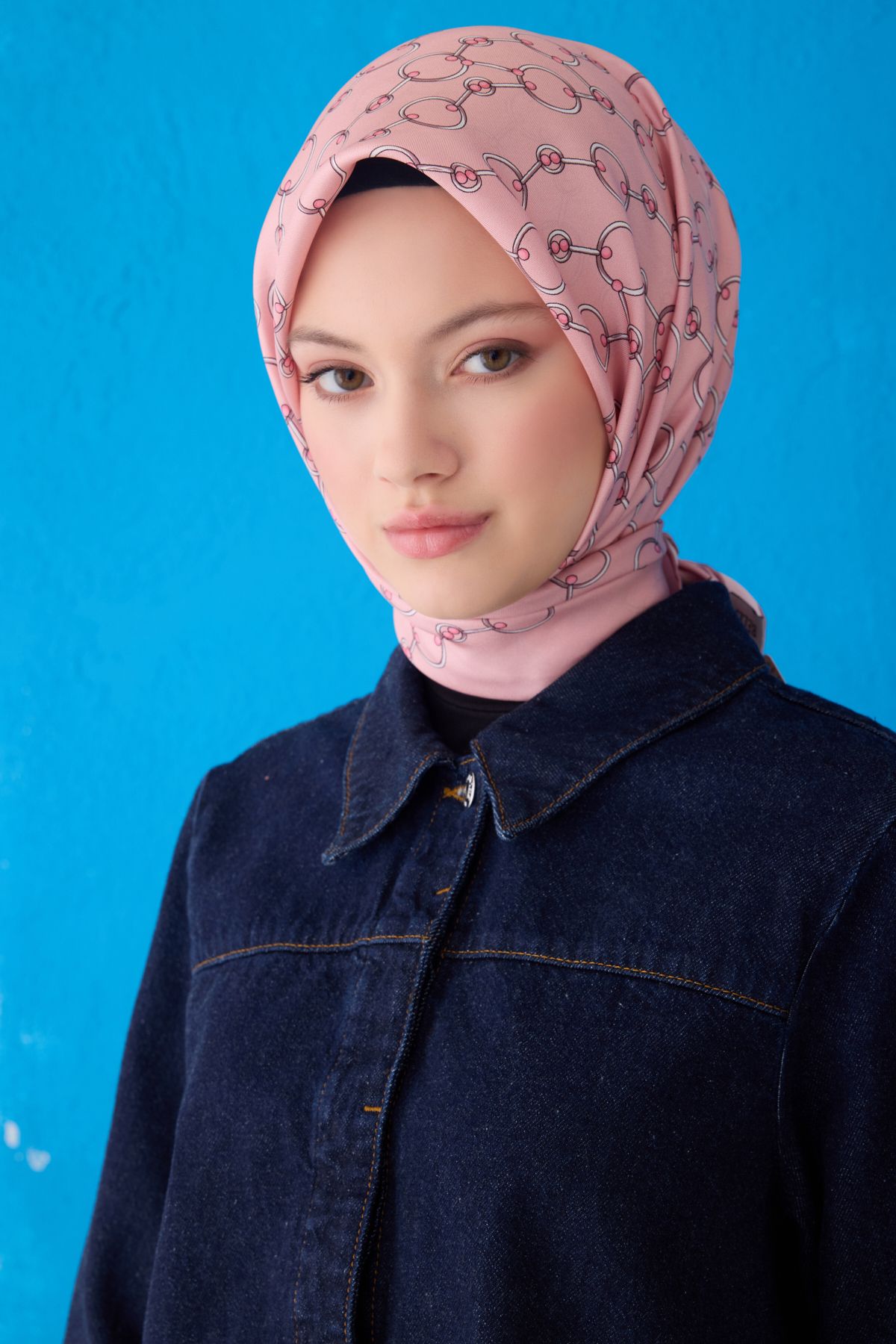 Belli BELLİ SAF İPEK EŞARP 4109D (TWİLL)-04