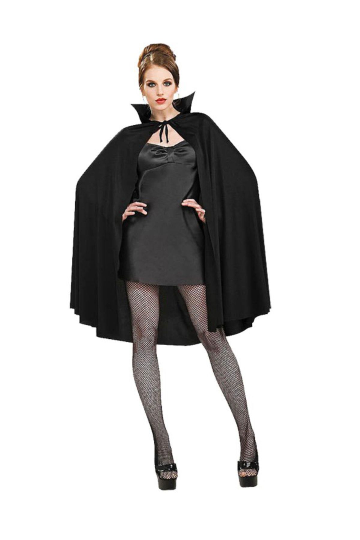 Yuba Avm NessiWorld Siyah Renk Yakalı Halloween Pelerini 90 cm