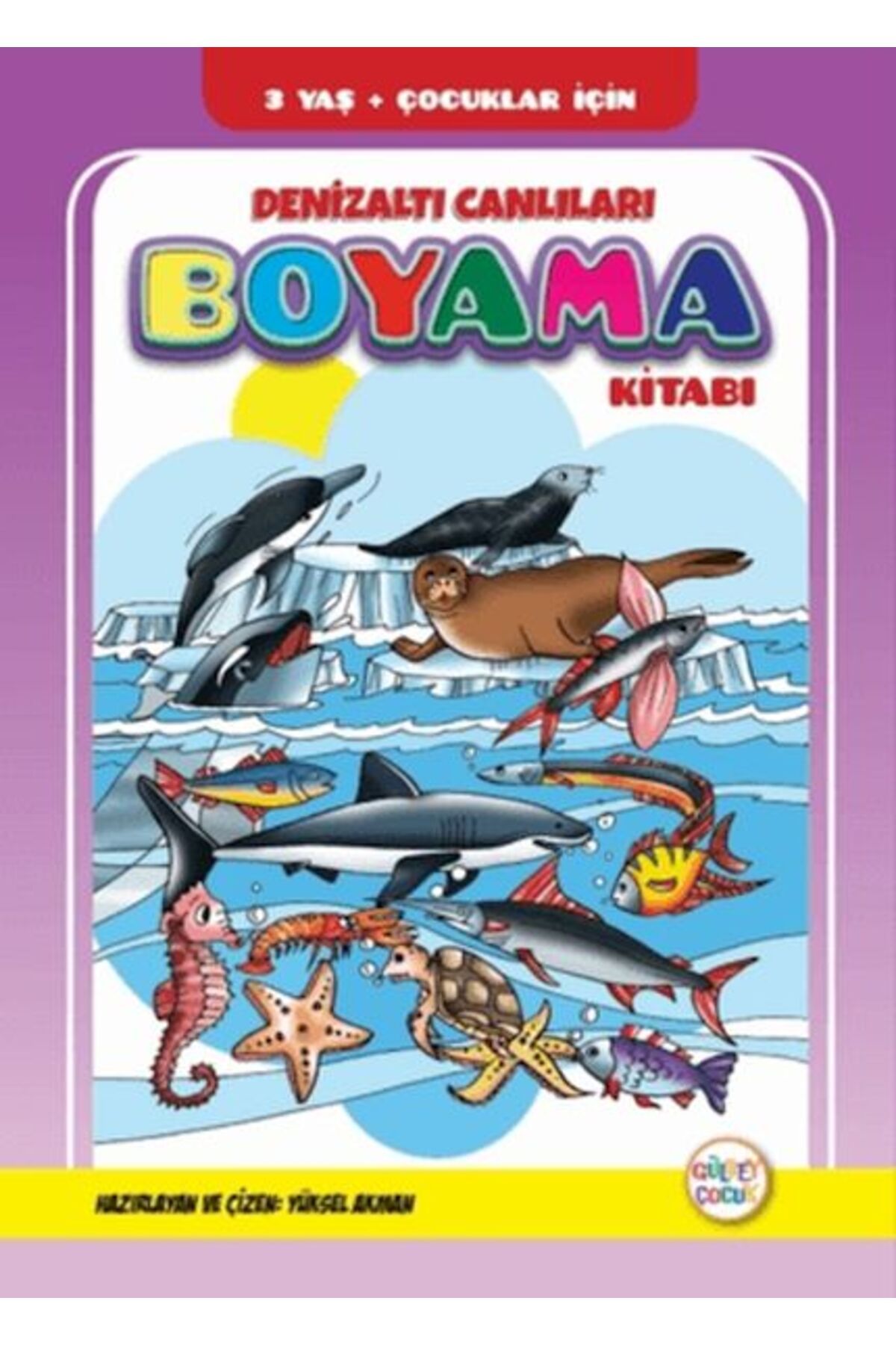 Gülbey Yayınları Çiftlik Hayvanları Boyama Kitabı