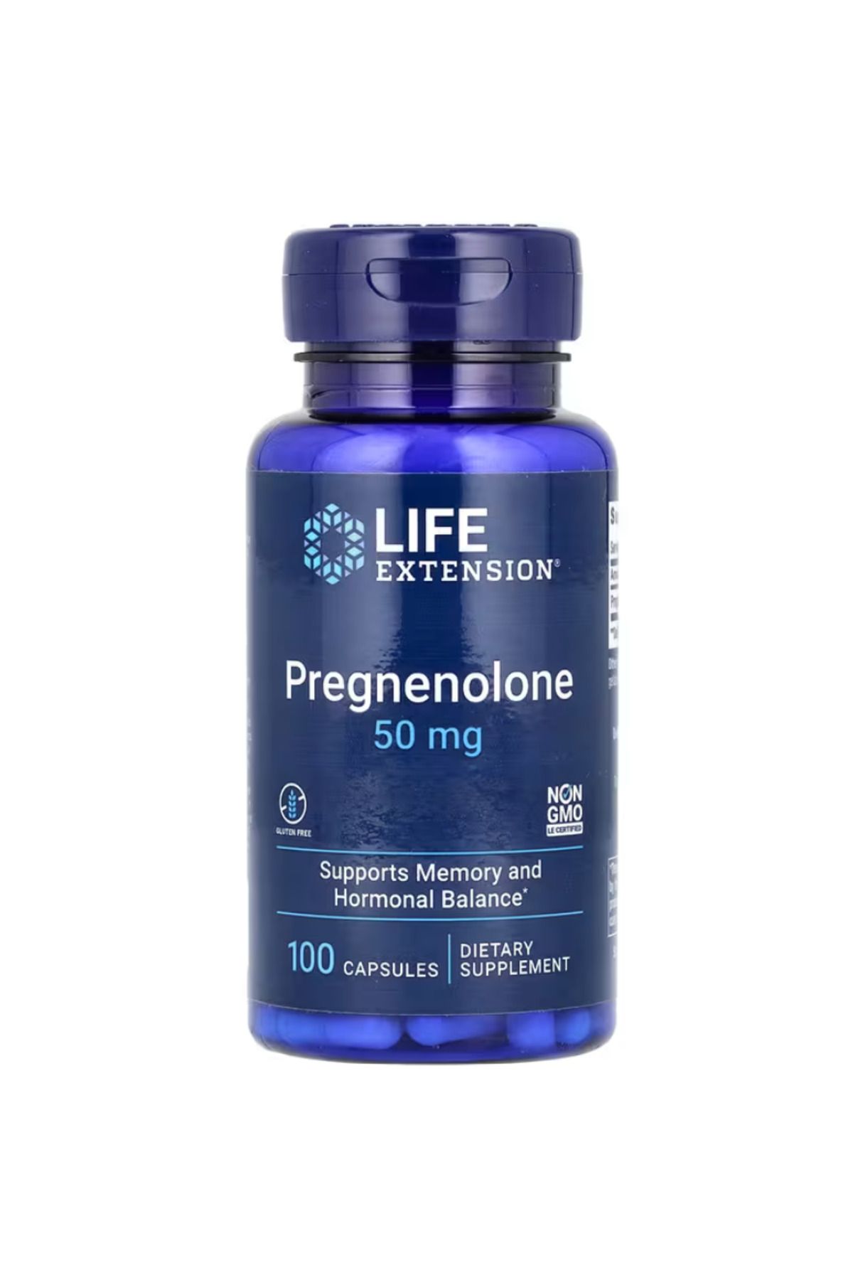 Life Extension , Pregnenolone, 50 mg, 100 Capsules