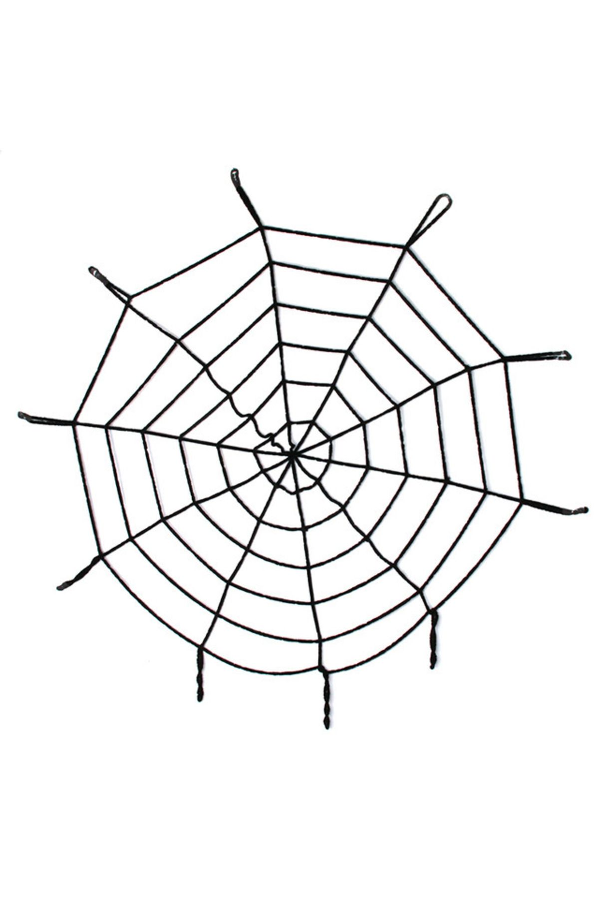 Yuba Avm Nessiworld Halloween Cadılar Bayramı Örümcek Ağ Dekor Siyah 1.5 Metre