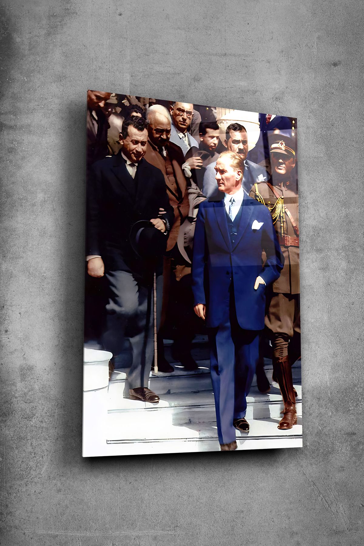 Alcor Atatürk Cam Tablo