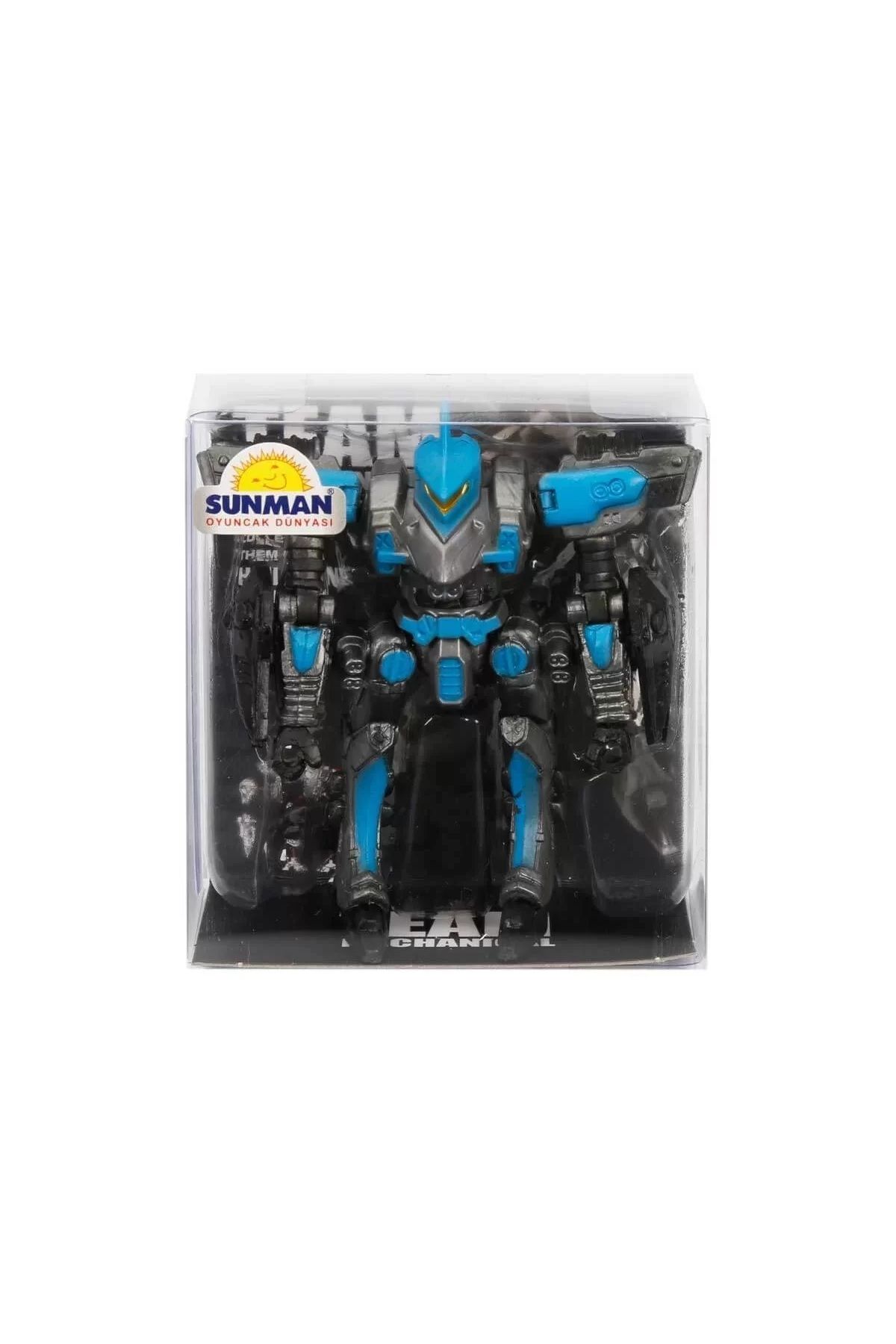 Muhcu Home Çocuk Mini Robot Oyuncak 9 cm Renk Değişiklik Gösterebilir
