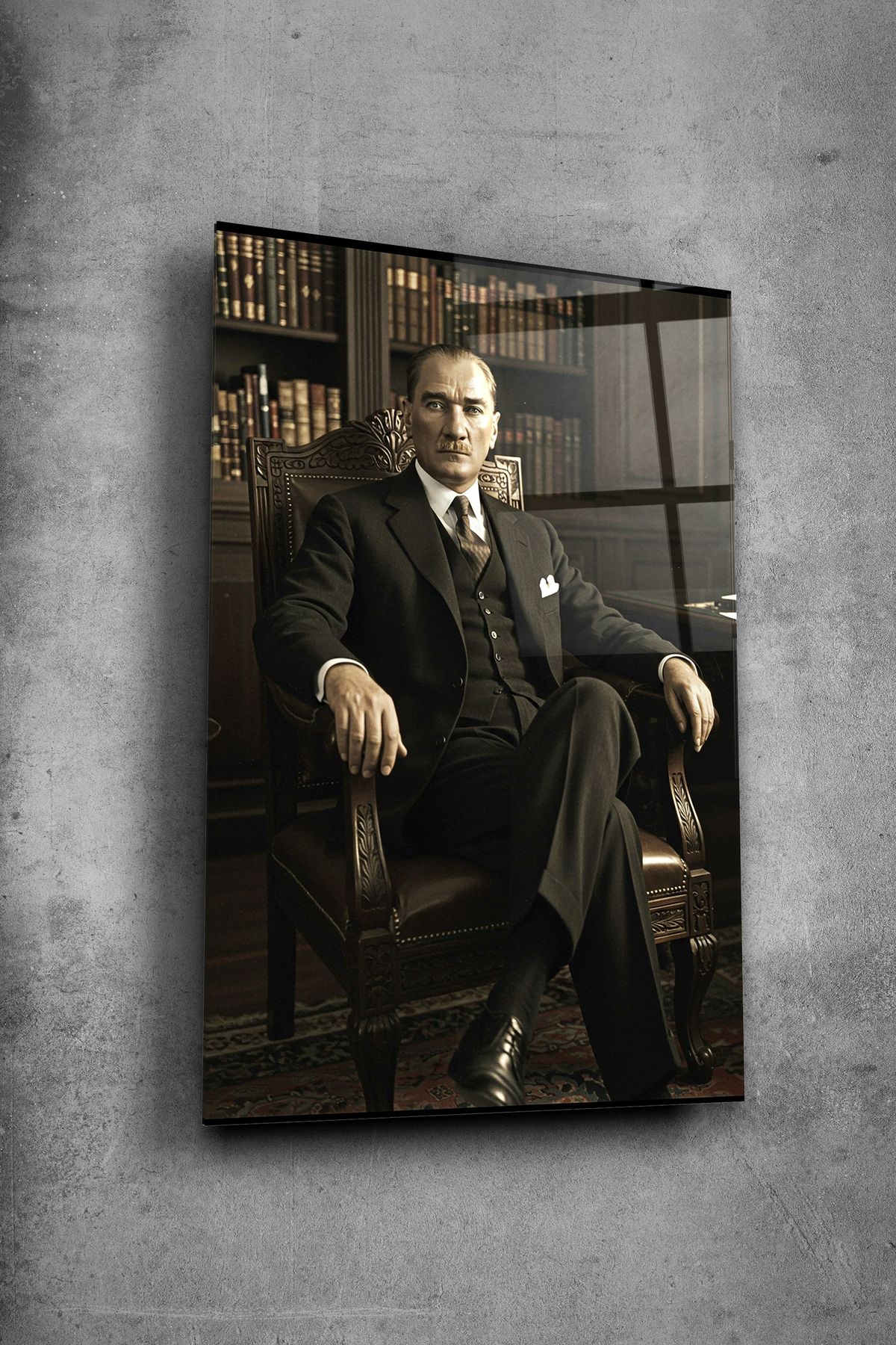 Alcor Atatürk Yapay Zeka Cam Tablo